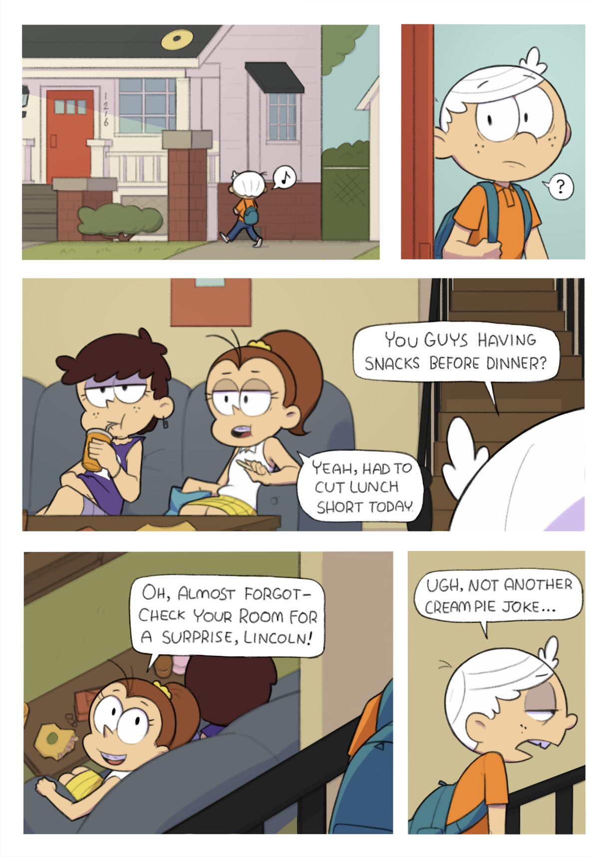 Undercover Girlfriend The Loud House 3