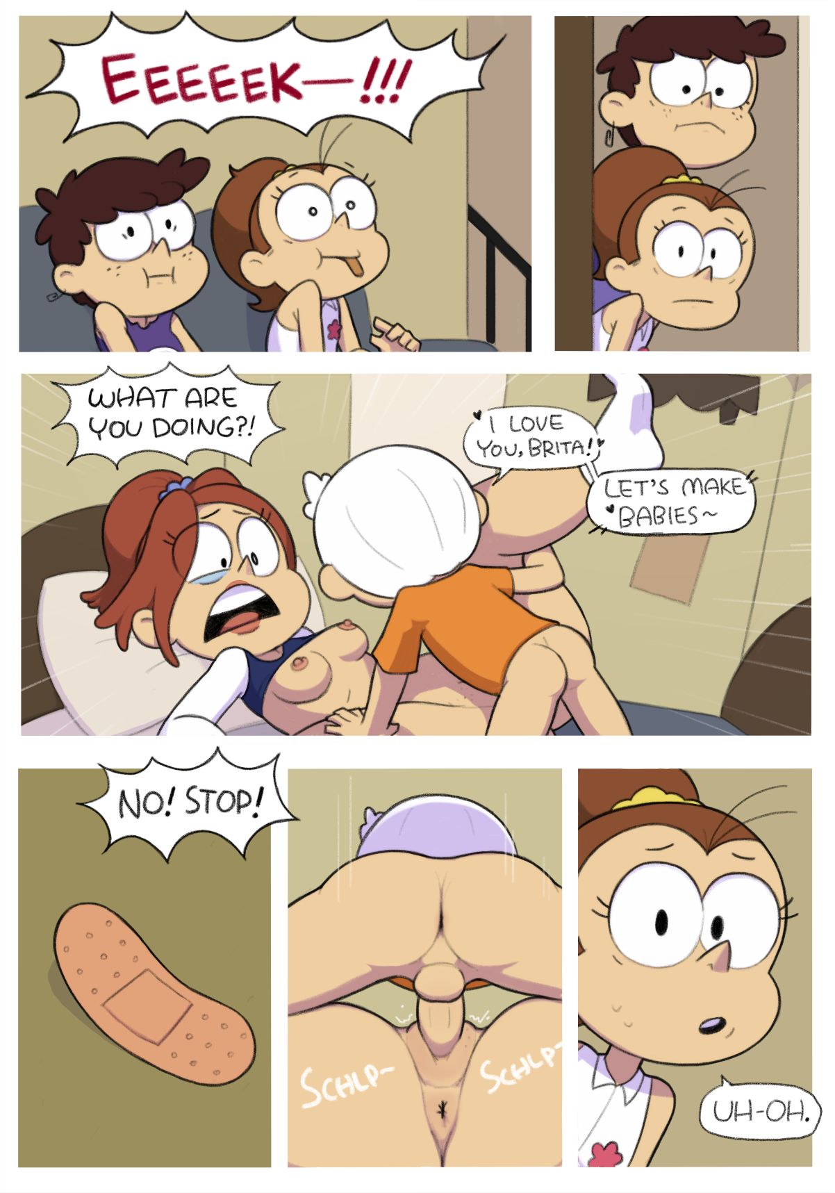 Undercover Girlfriend The Loud House 9