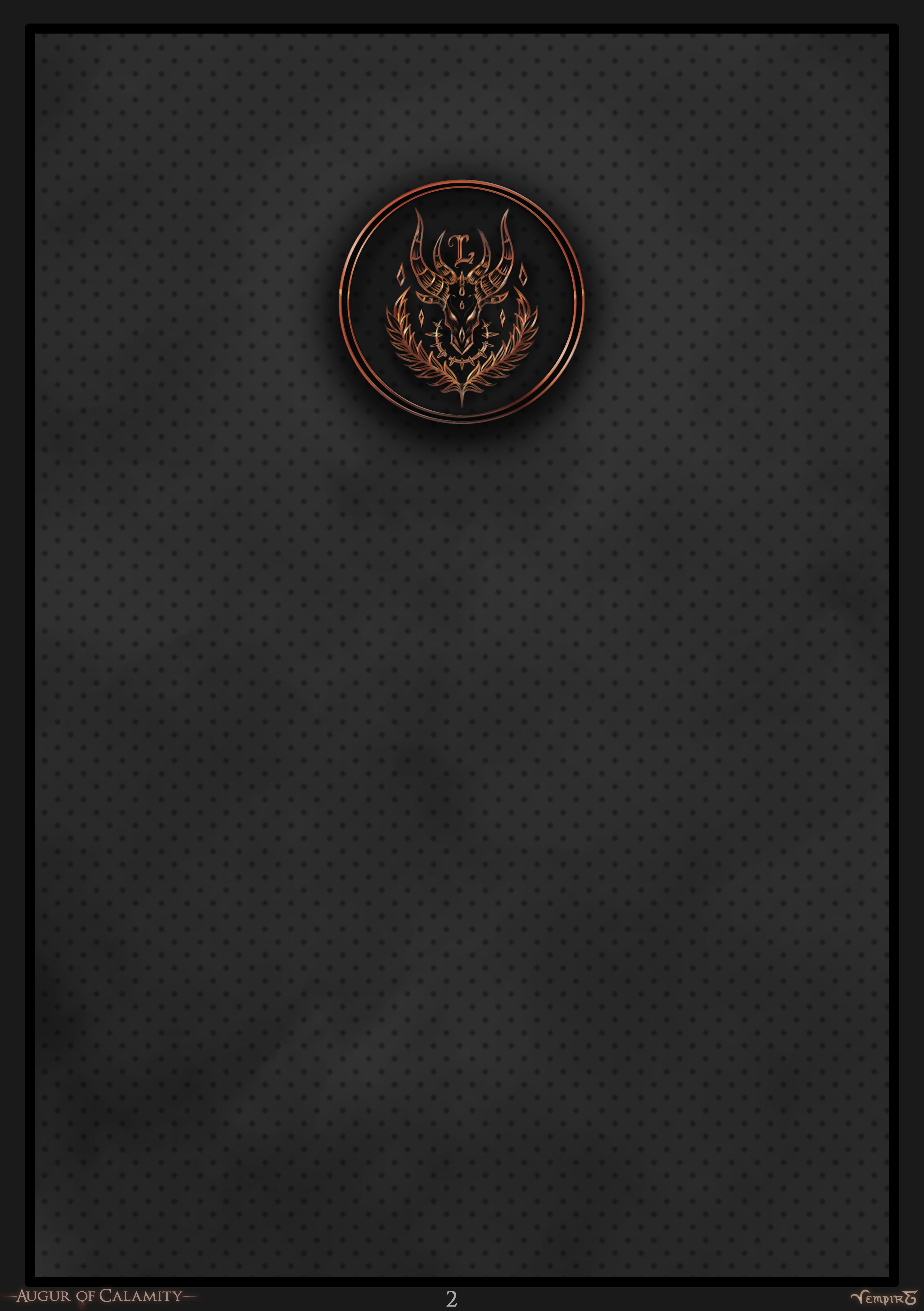 Augur Of Calamity Vempire 3