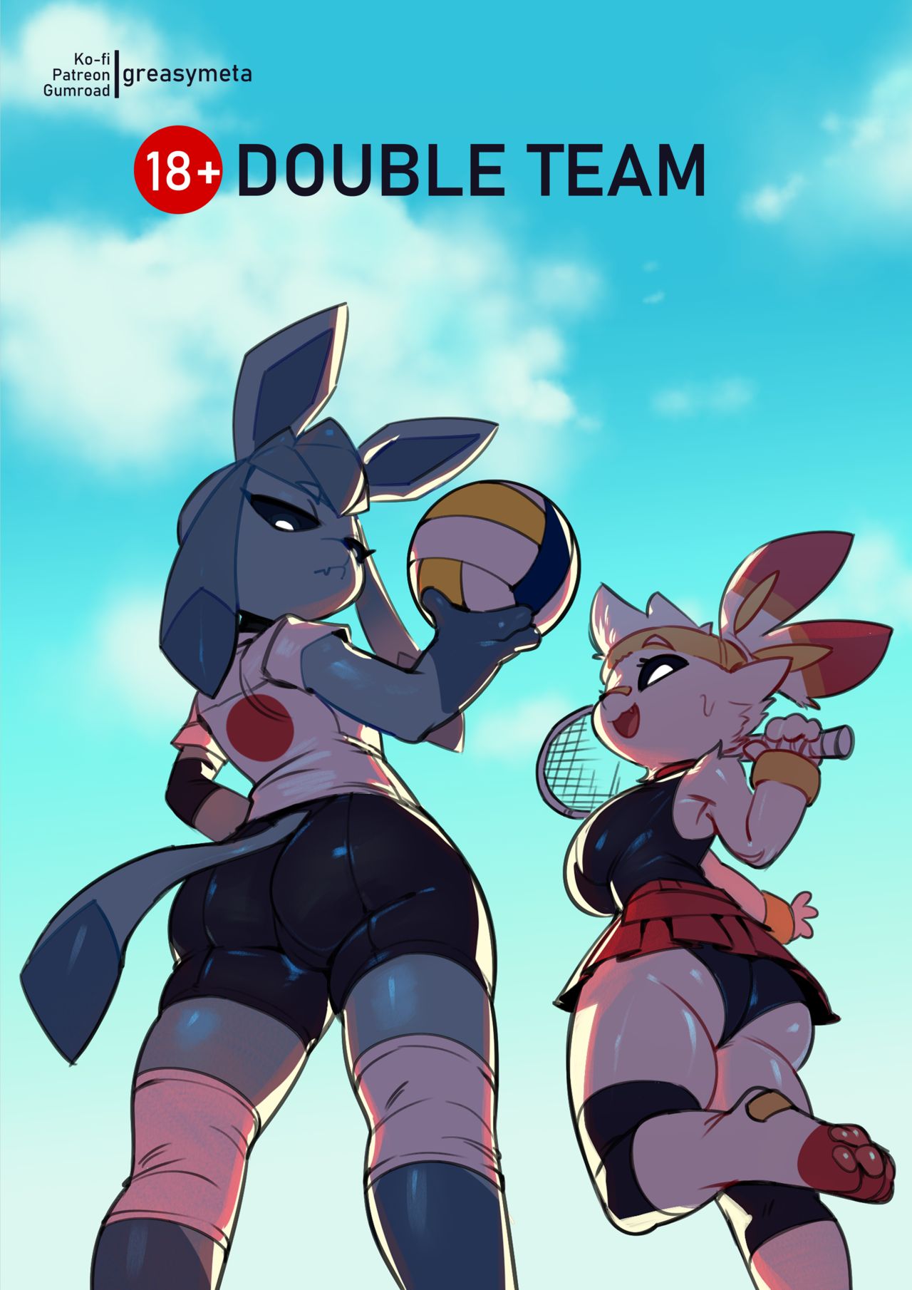 Double Team Greasymeta 01