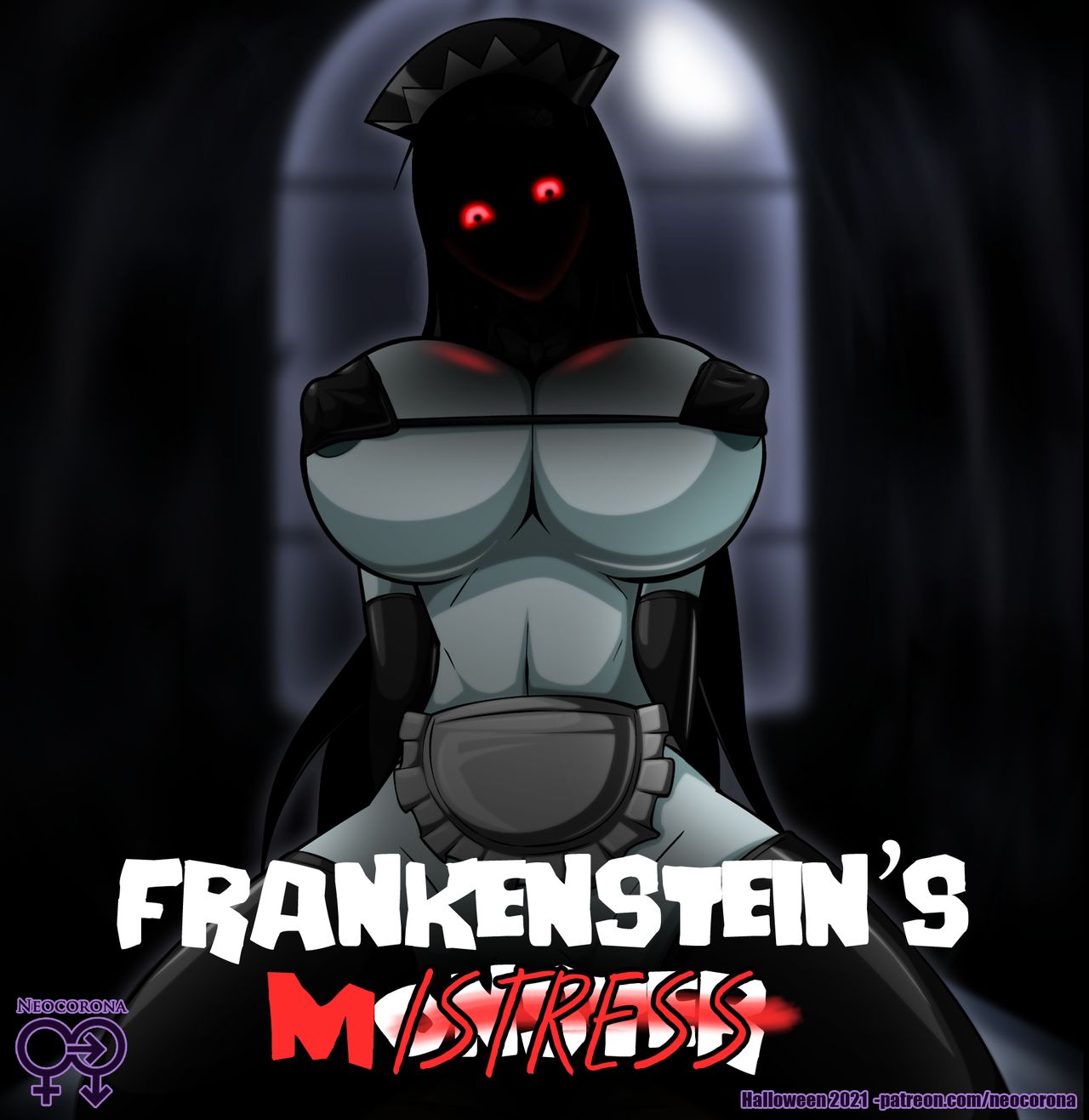Frankensteins Mistress Neocorona Femdom Halloween 2021 1