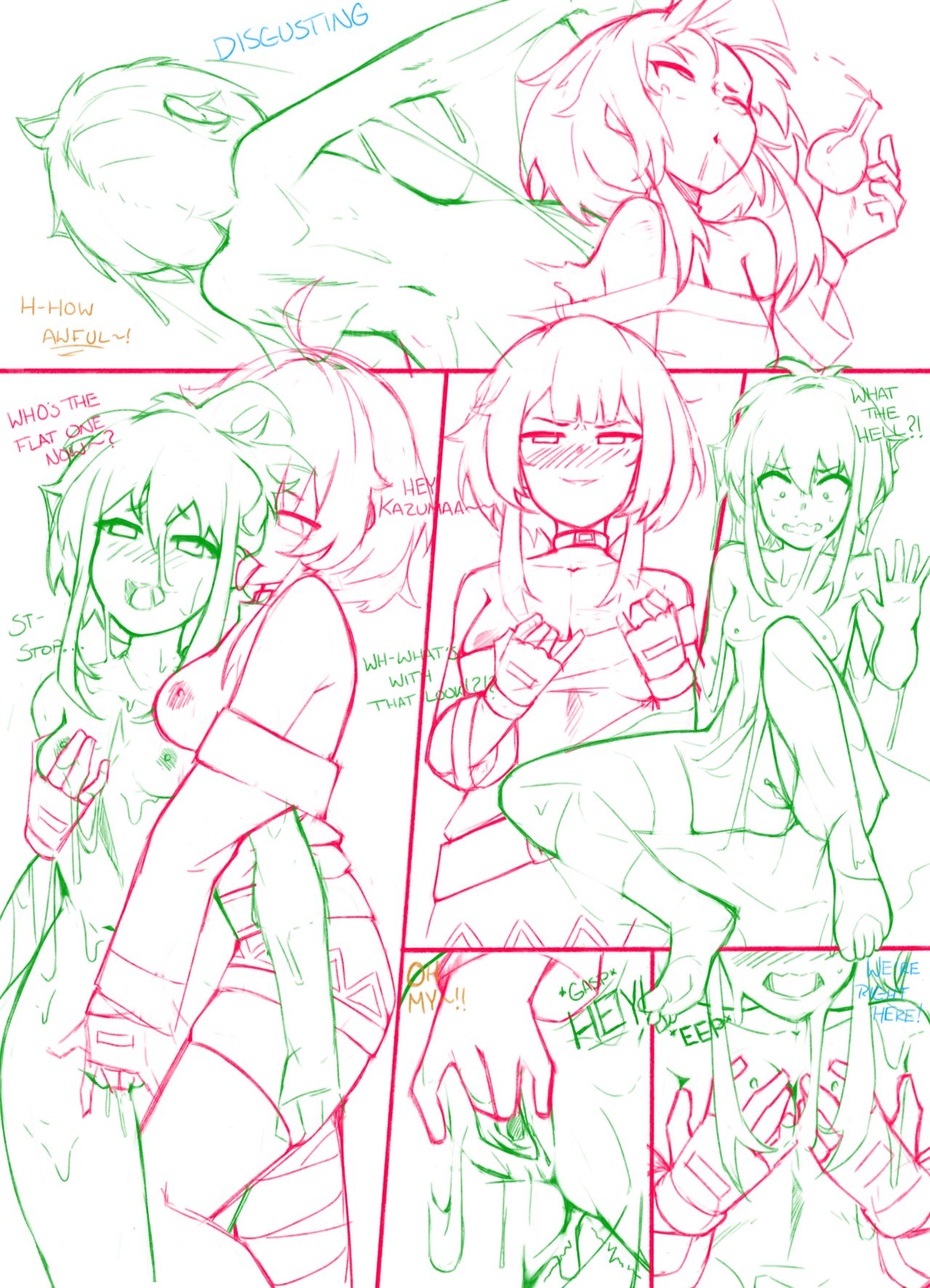 I Just Wanted To Become An Explosion Mage But Ended Up Possessing Megumin Konosuba 07