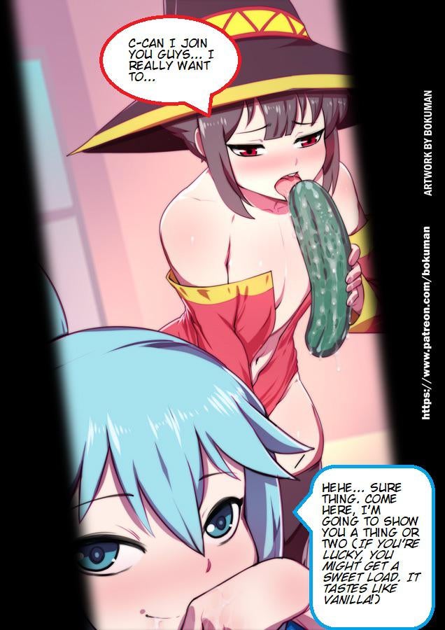 Megumin Vouyerism Konosuba 10