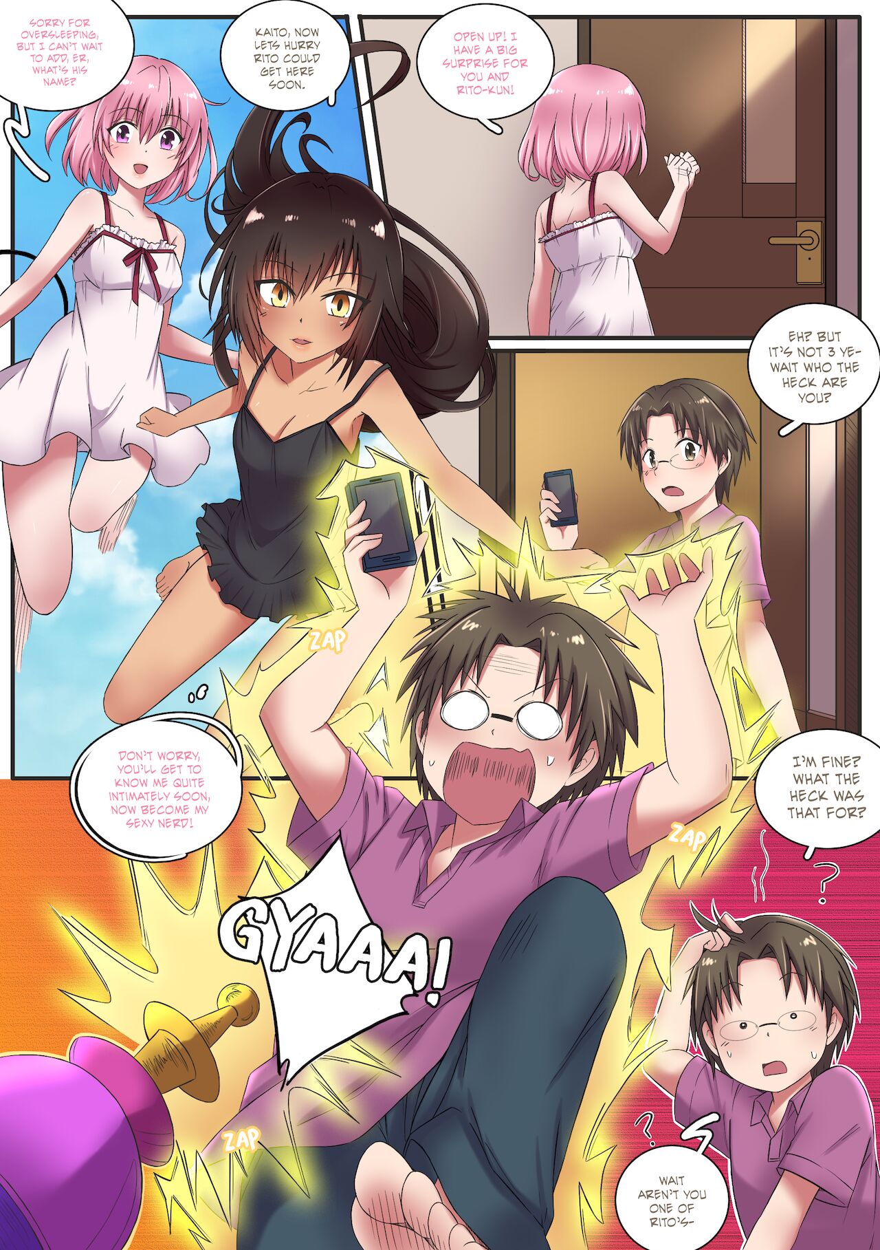 To Love Ru Darkness Spin Off Sisterhood Meowwithme 6