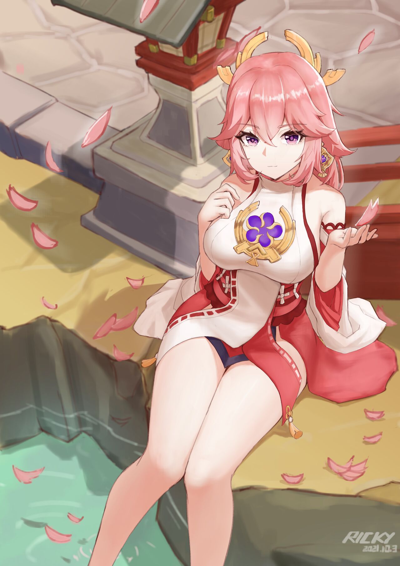 Yae Mikos Special Service Genshin Impact 12 2