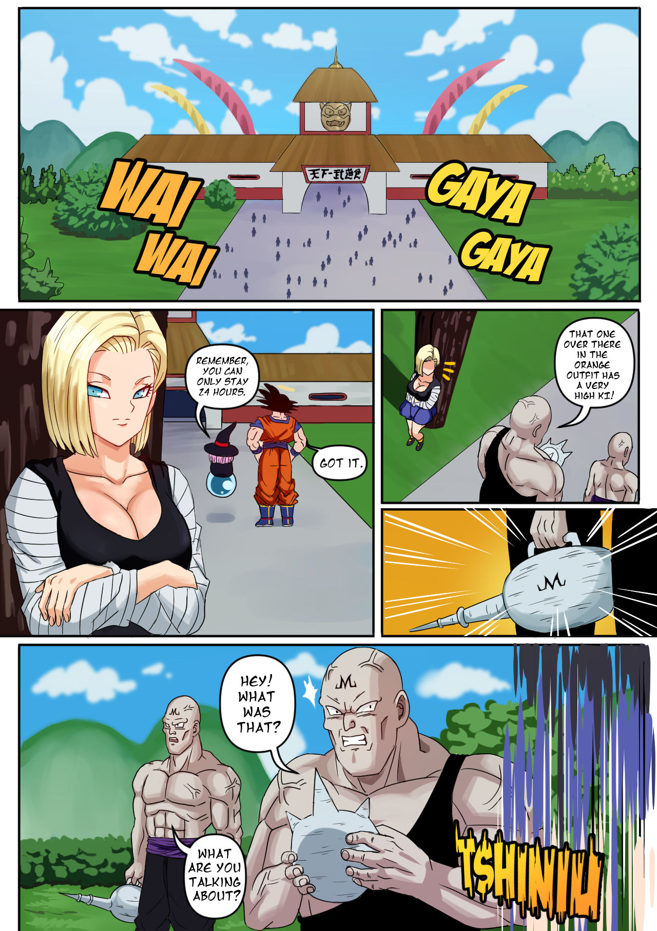 Android 18 Gohan Pink Pawg 19