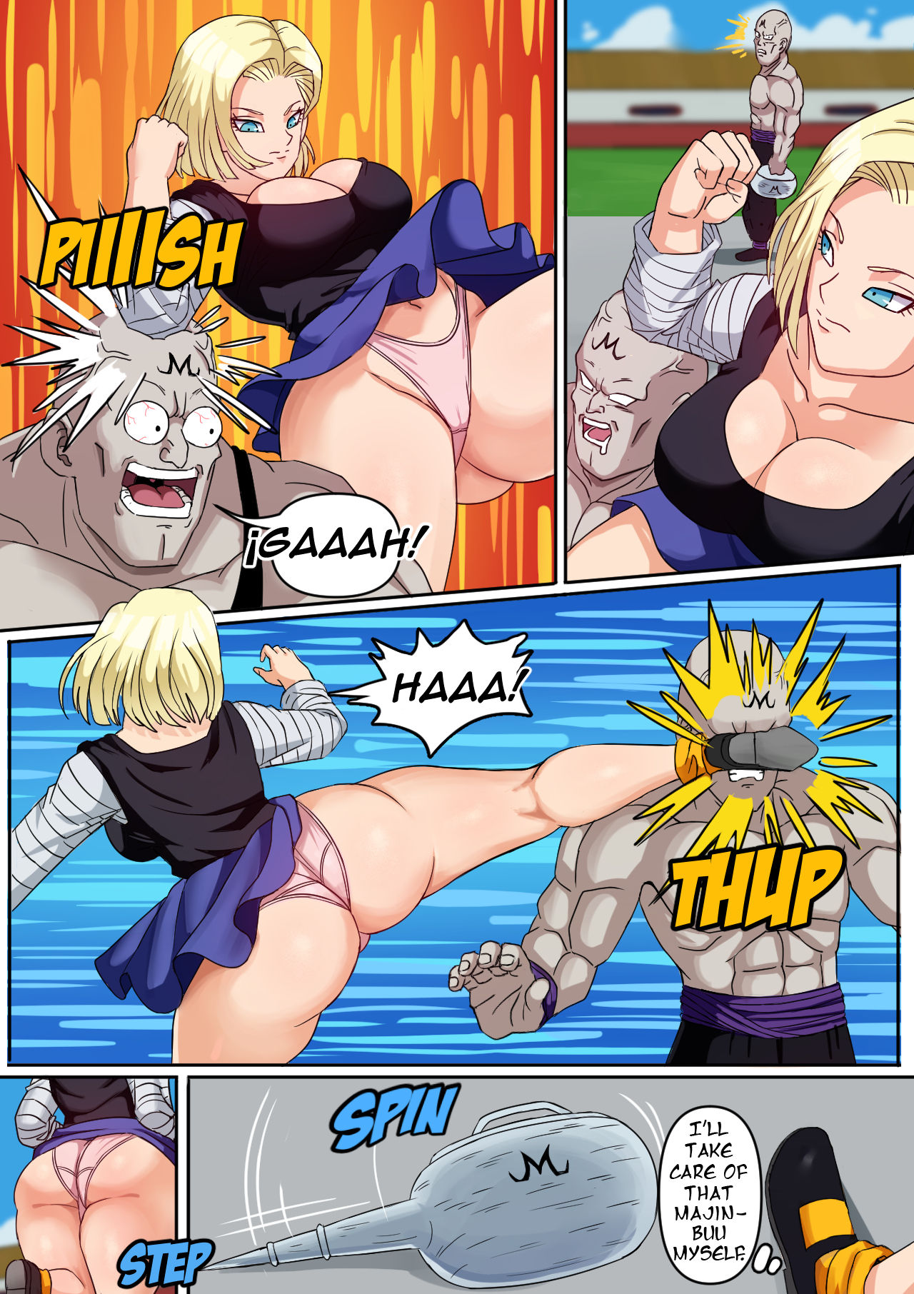 Android 18 Gohan Pink Pawg 20
