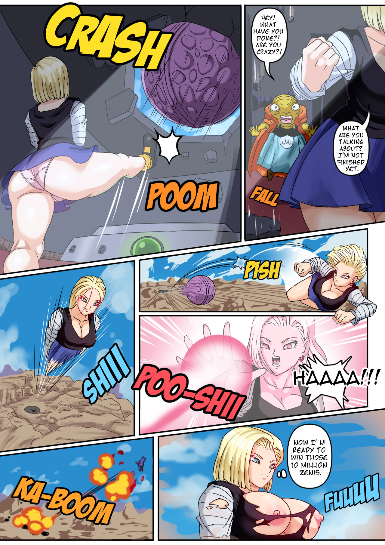 Android 18 Gohan Pink Pawg 28