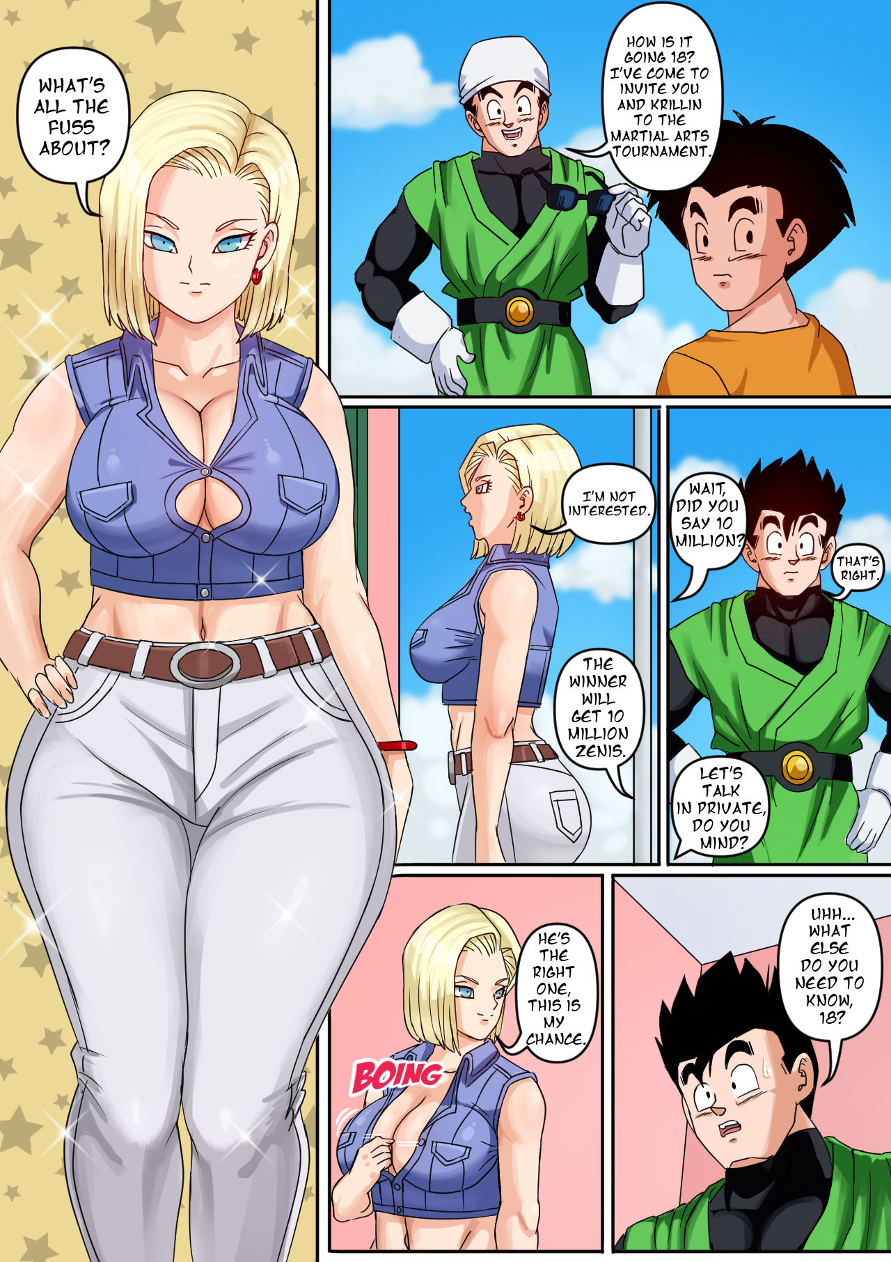 Android 18 Gohan Pink Pawg 5