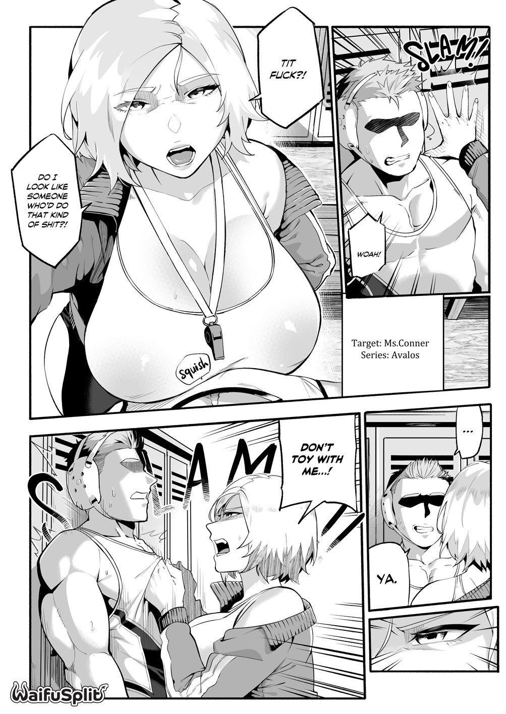 Asking The Waifusplit Universe For A Titfuck Waifusplit 08