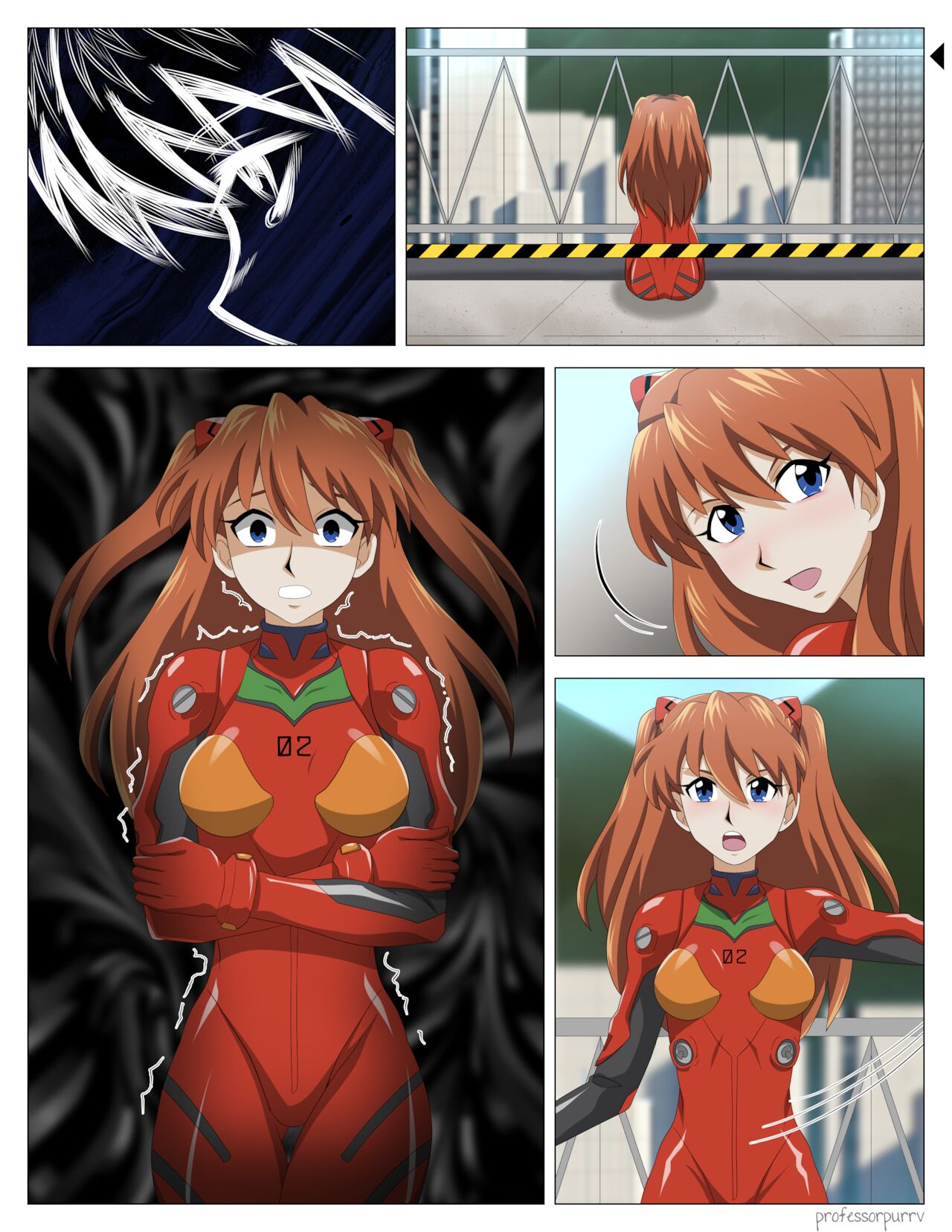 Asuka Possessed Neon Genesis Evangelion 6
