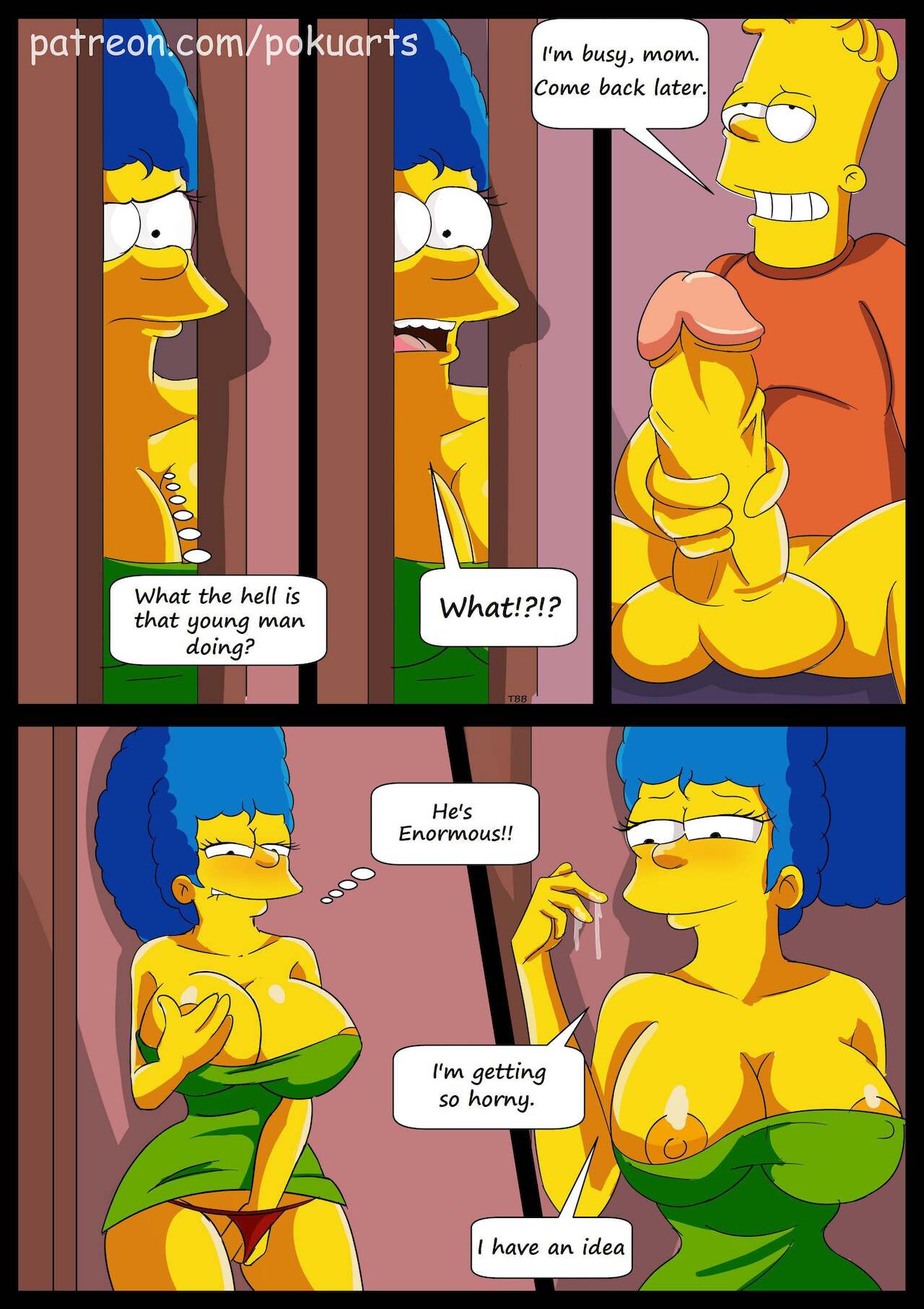 The Simpsonss My Son Is Huge Pokuarts 03