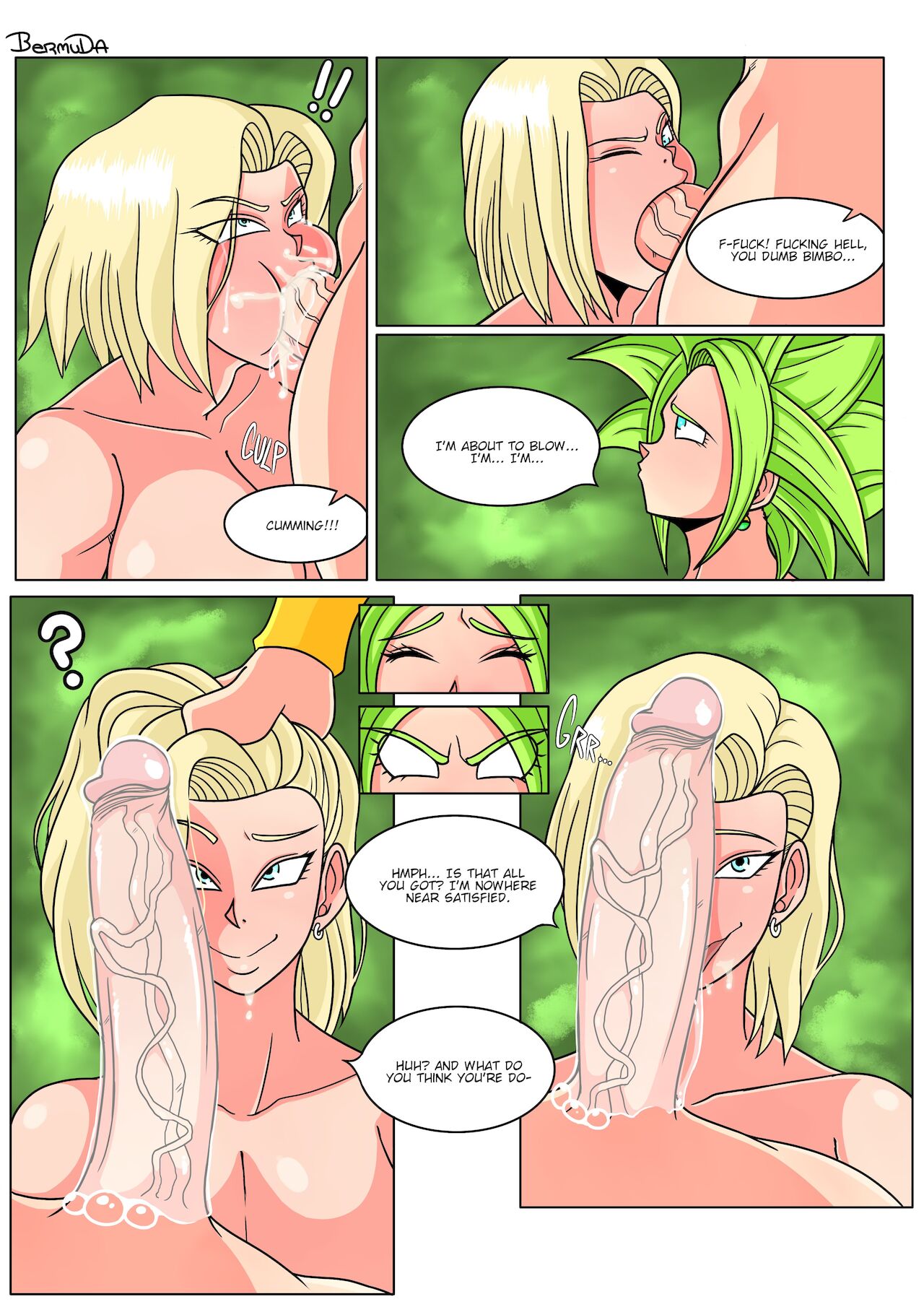 Android 18 Has A Plan Bermuda 5