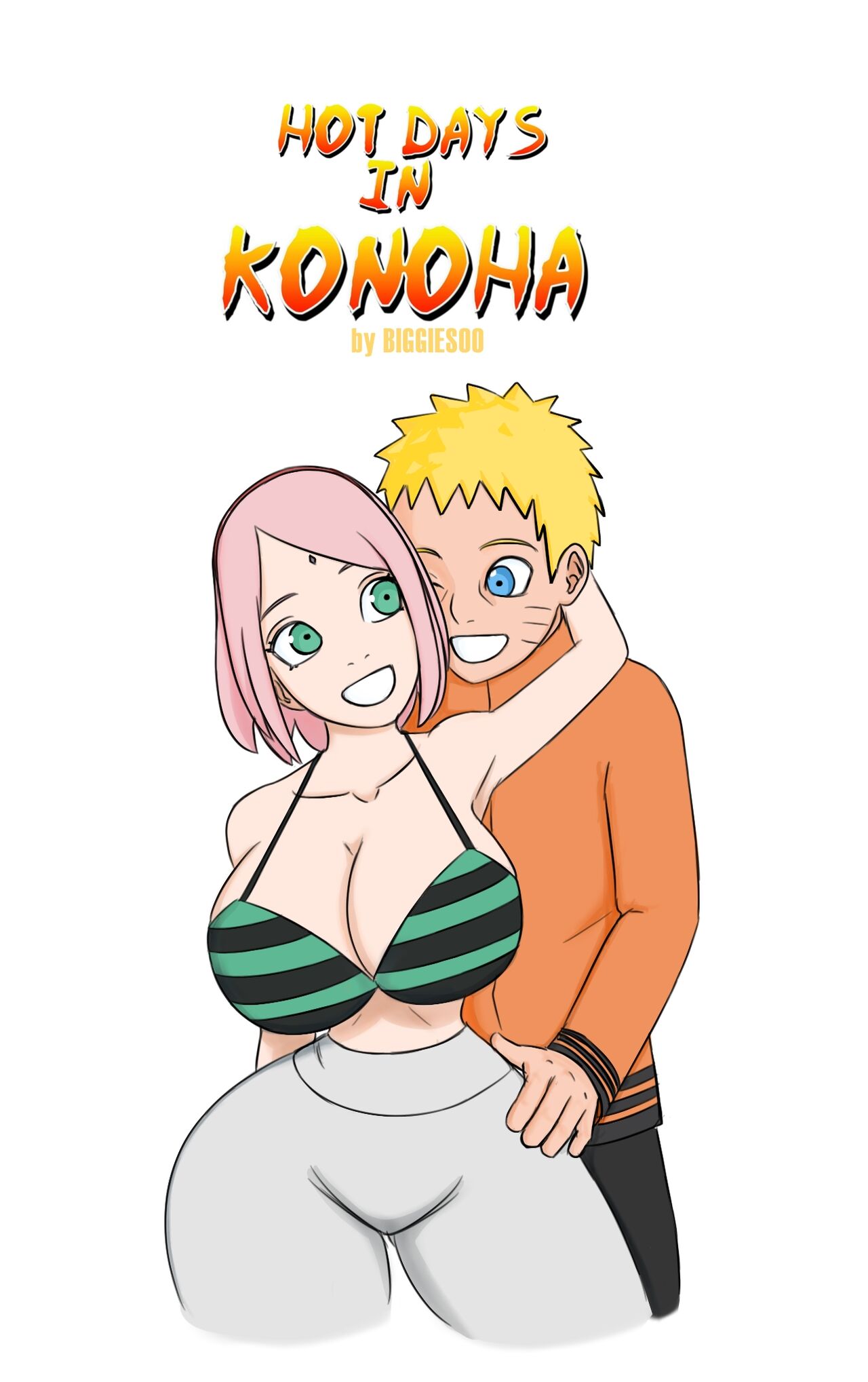 Hot Days In Konoha Naruto 01