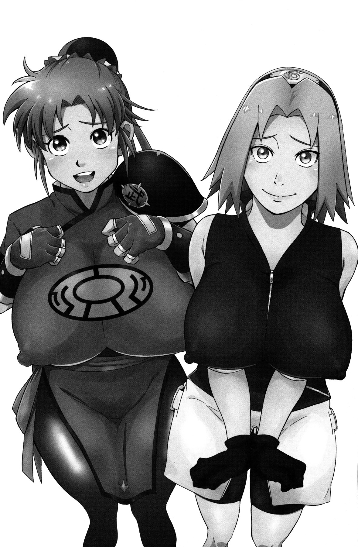 Strong Pink Haired Girls Naruto Dragon Quest 13