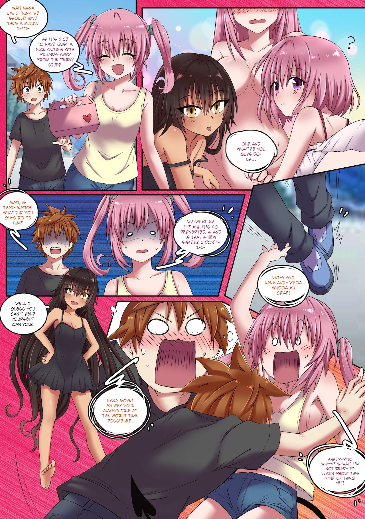 Wolfedge Sisterhood To Love Ru Darkness – Meowwithme 14