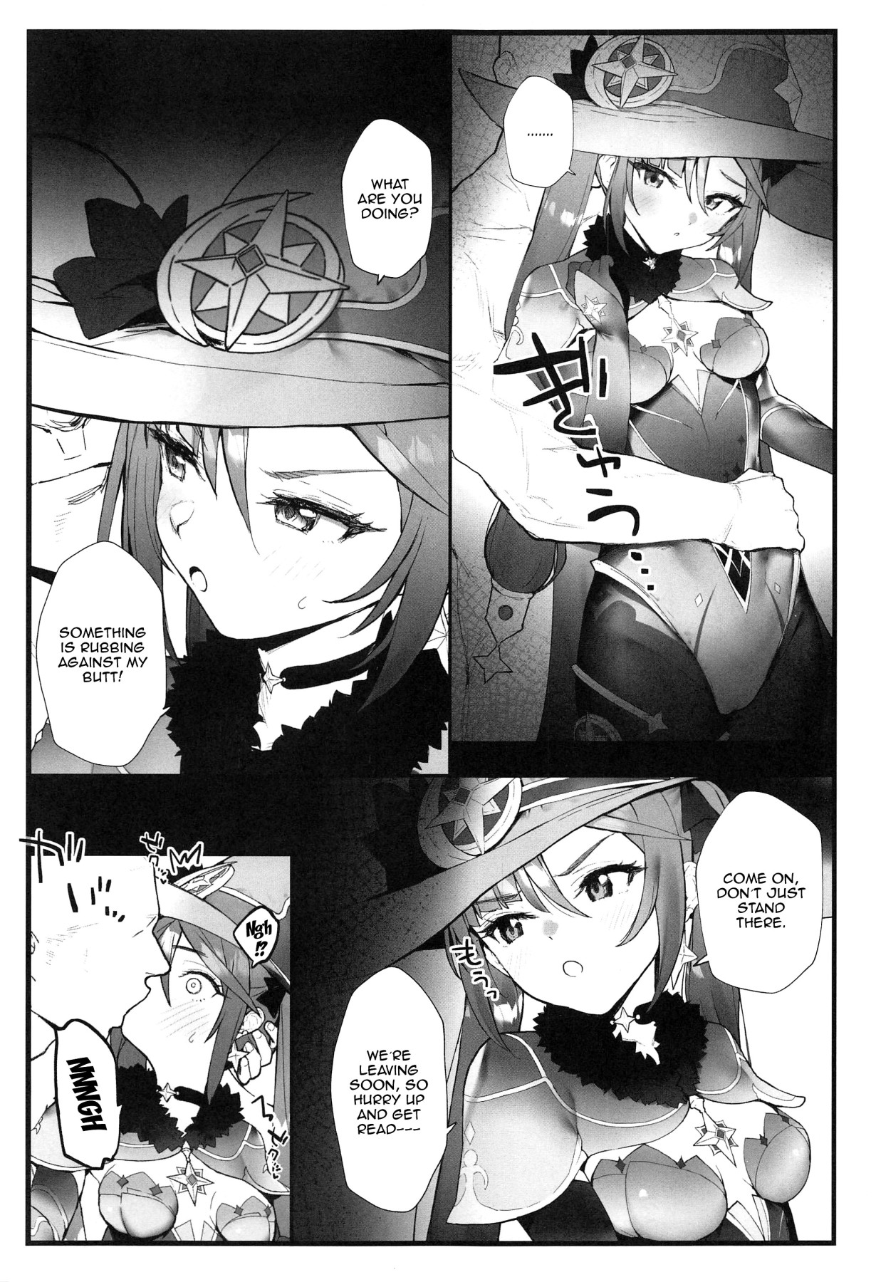 A Book About Becoming Mona Chans Disciple And Getting Lewd With Her Genshin Impact 04