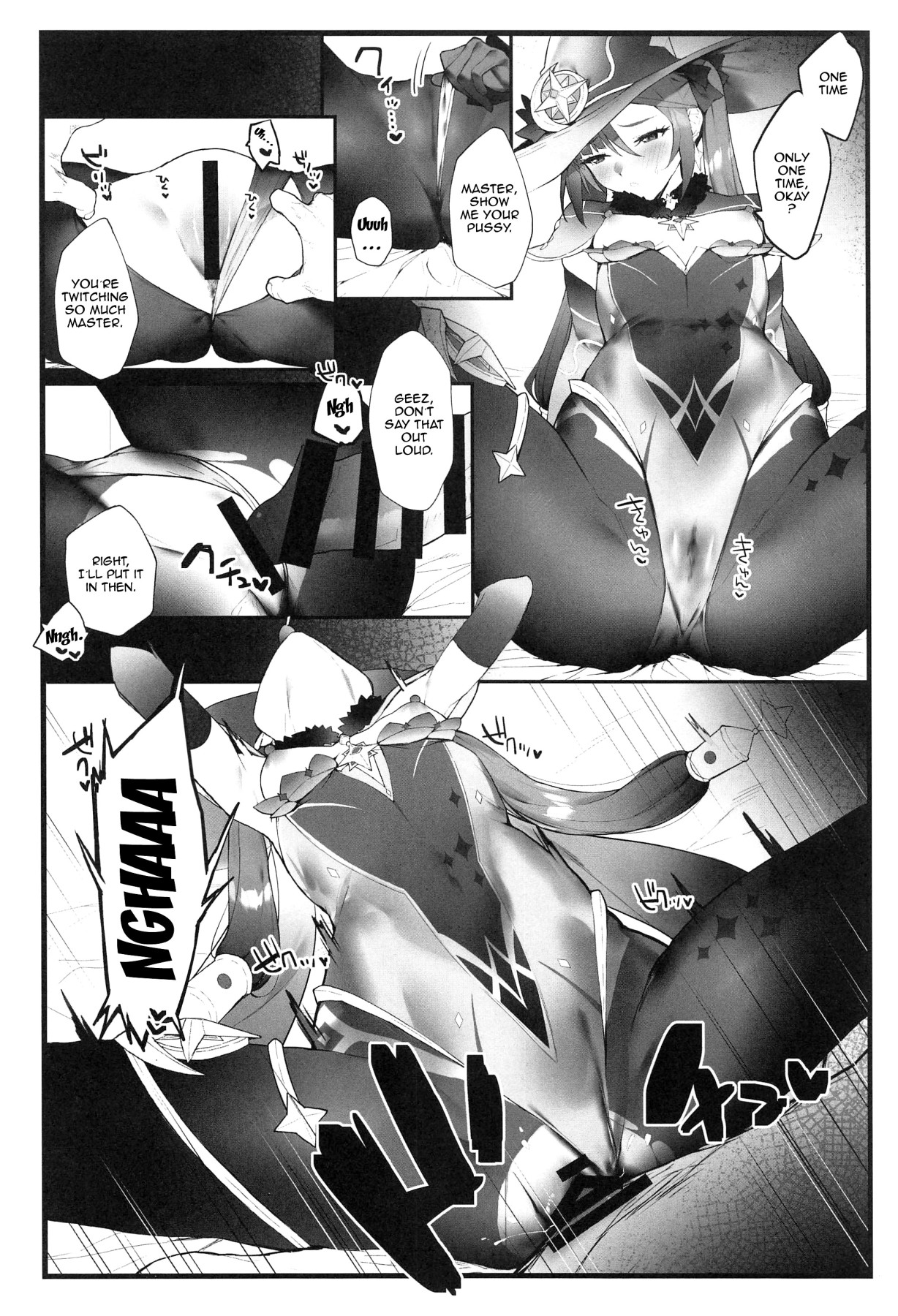 A Book About Becoming Mona Chans Disciple And Getting Lewd With Her Genshin Impact 07