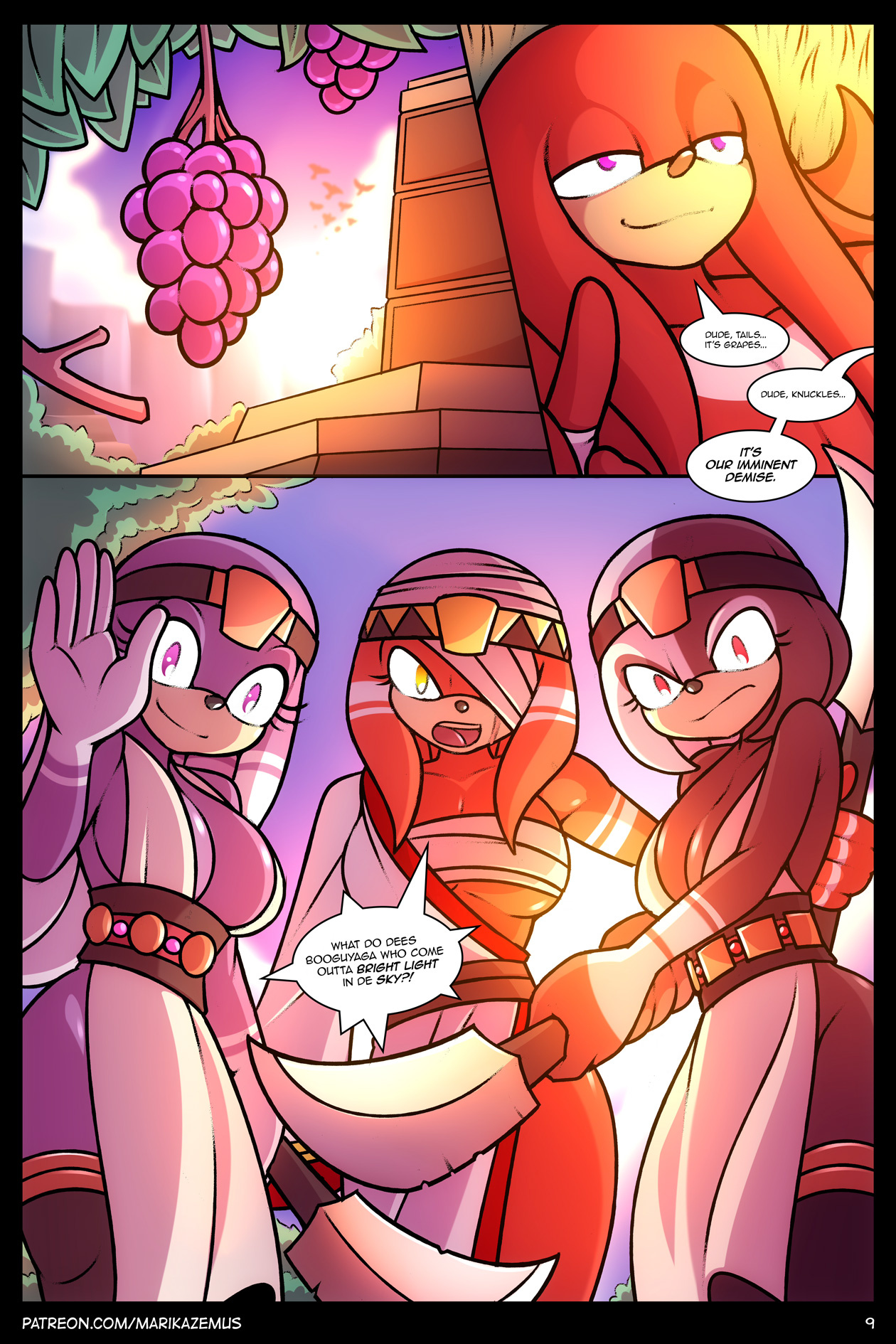 Sonic Boom Echidna Nights Marikazemus 09