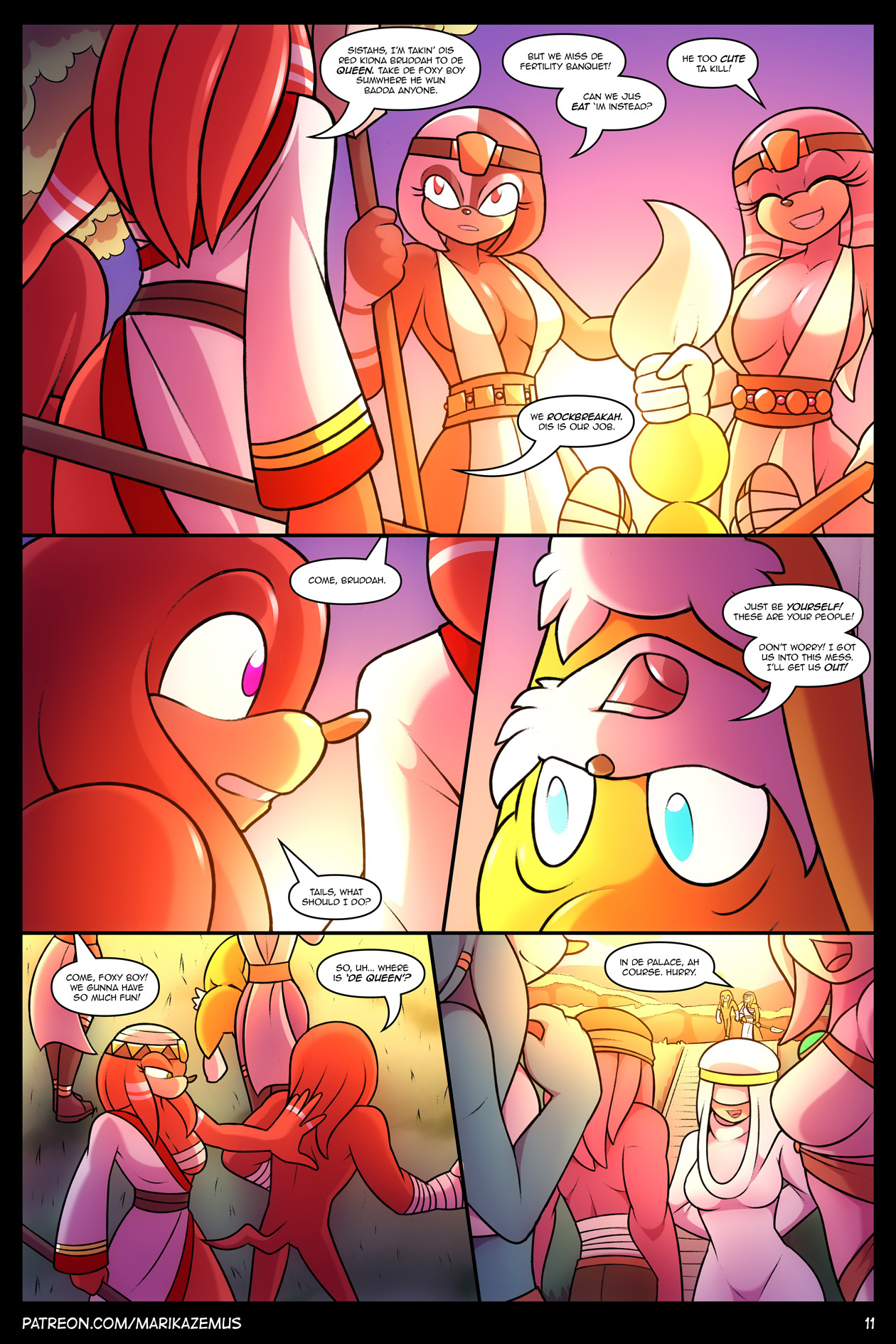 Sonic Boom Echidna Nights Marikazemus 11