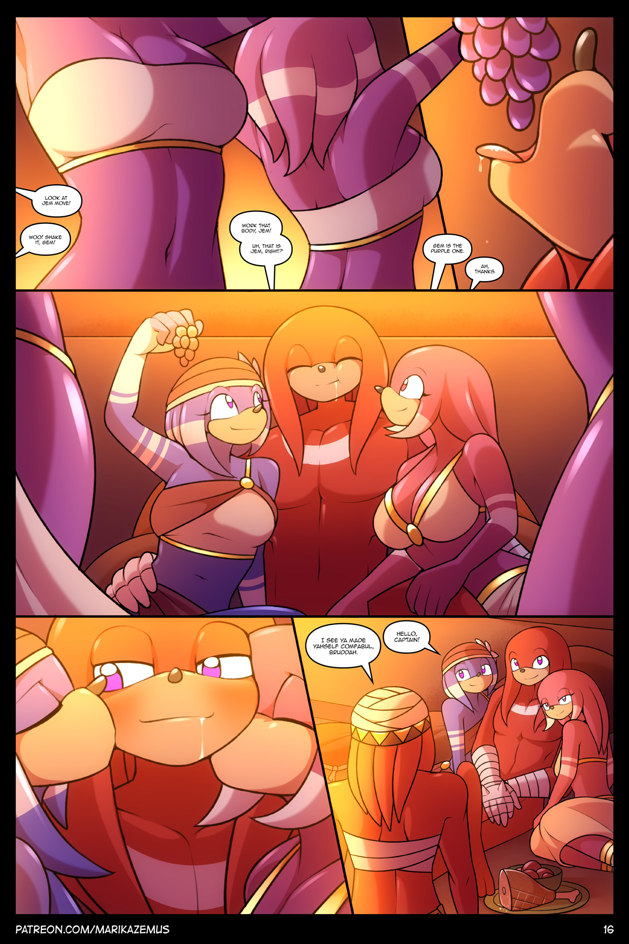 Sonic Boom Echidna Nights Marikazemus 16