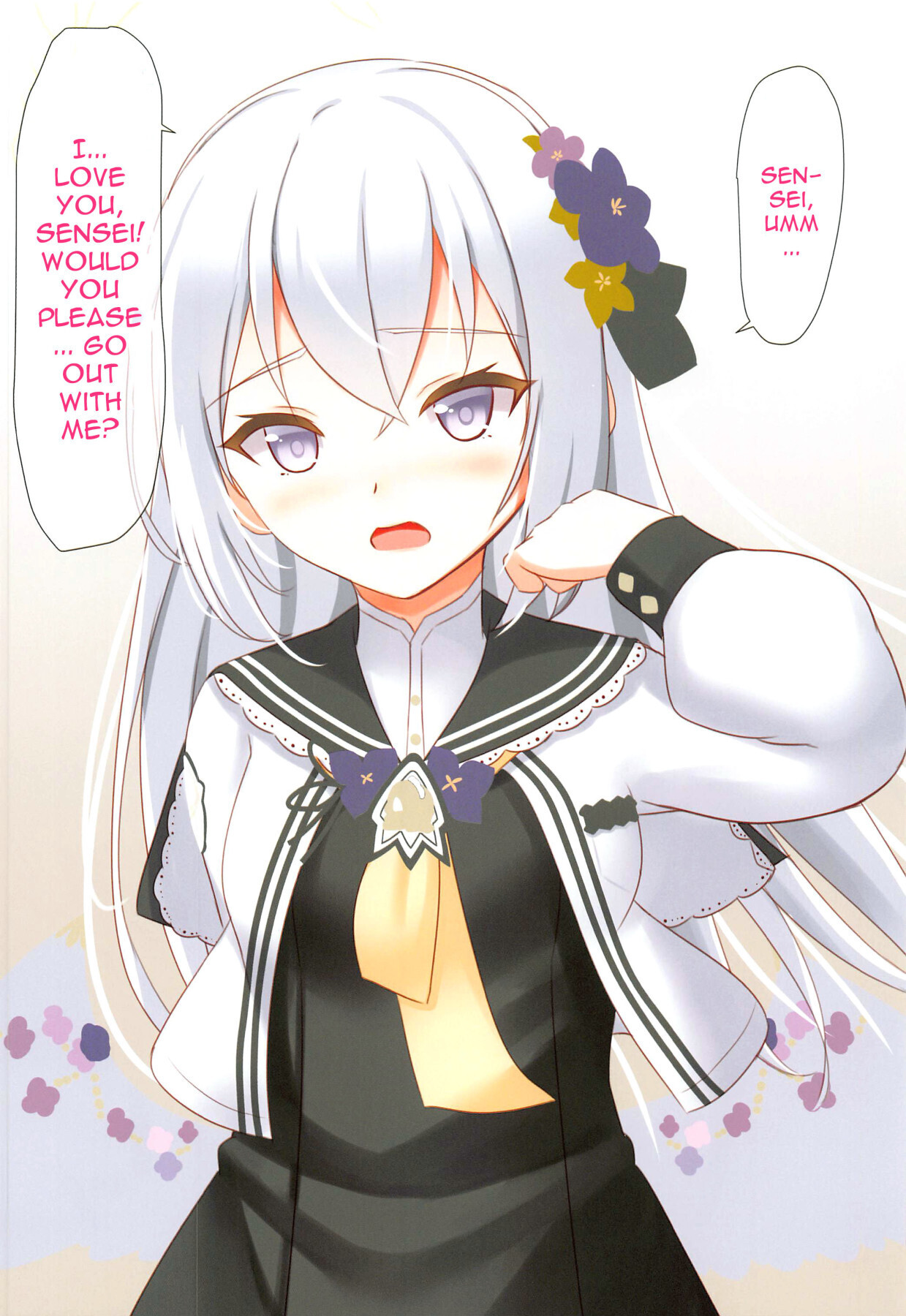 Sudden Sex After Confession Abydos Volume Blue Archive 05 