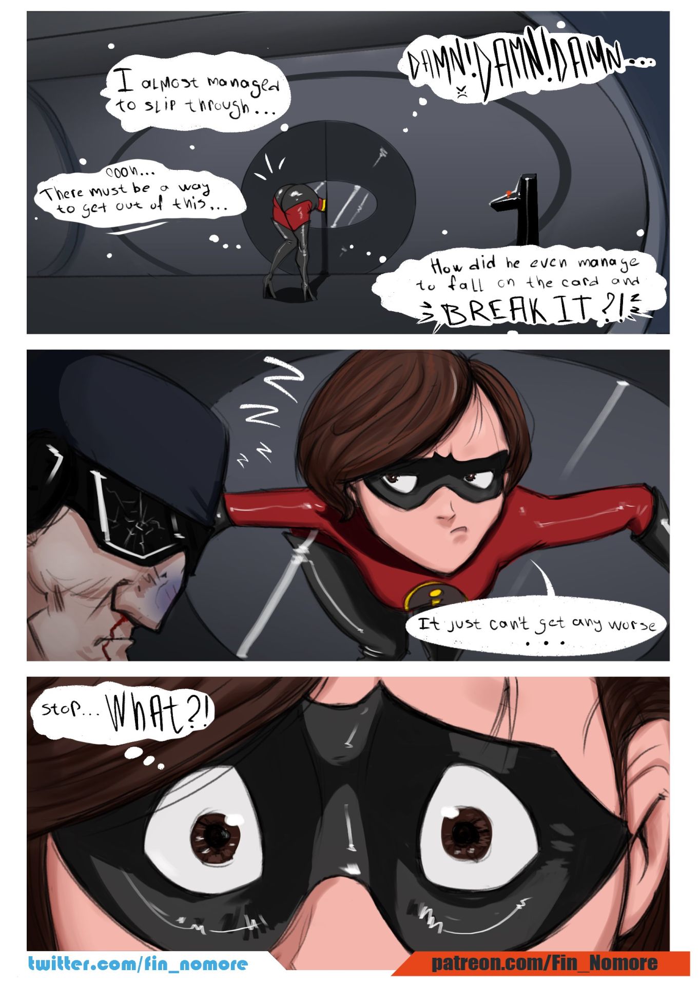 What If… Elasticgirl Is Not So Elastic Fin Nomore 3