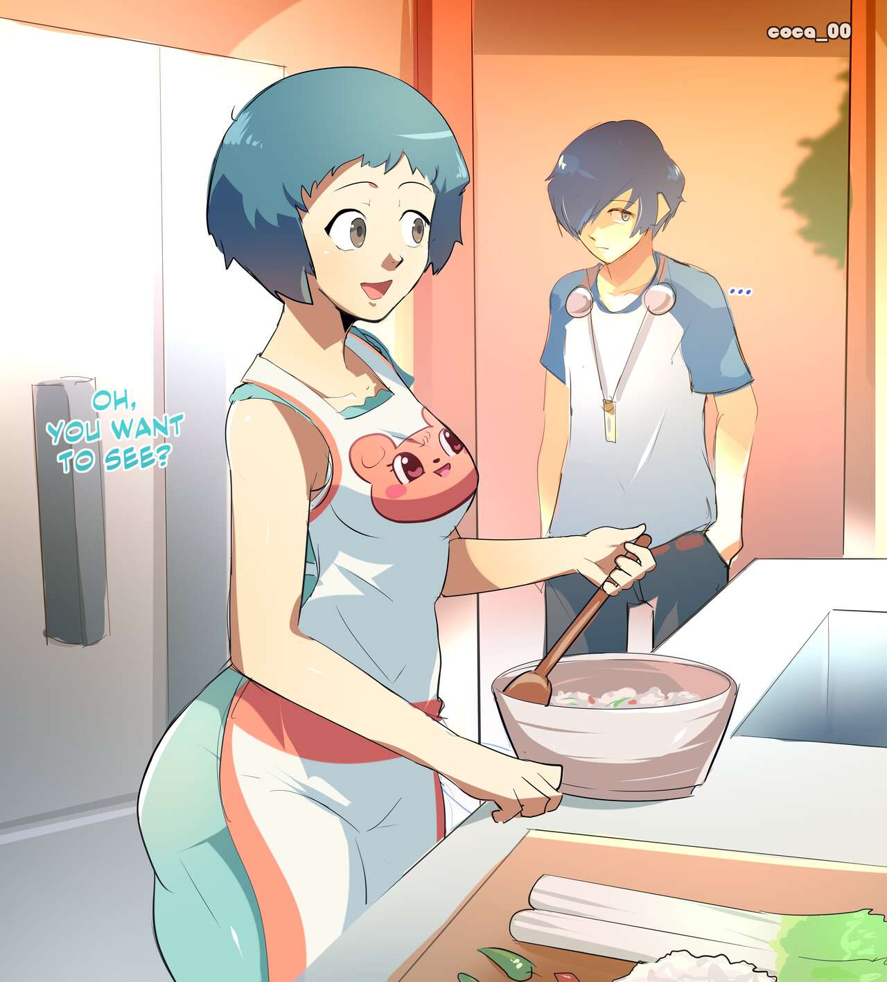Cooking With Fuuka Persona 3 1