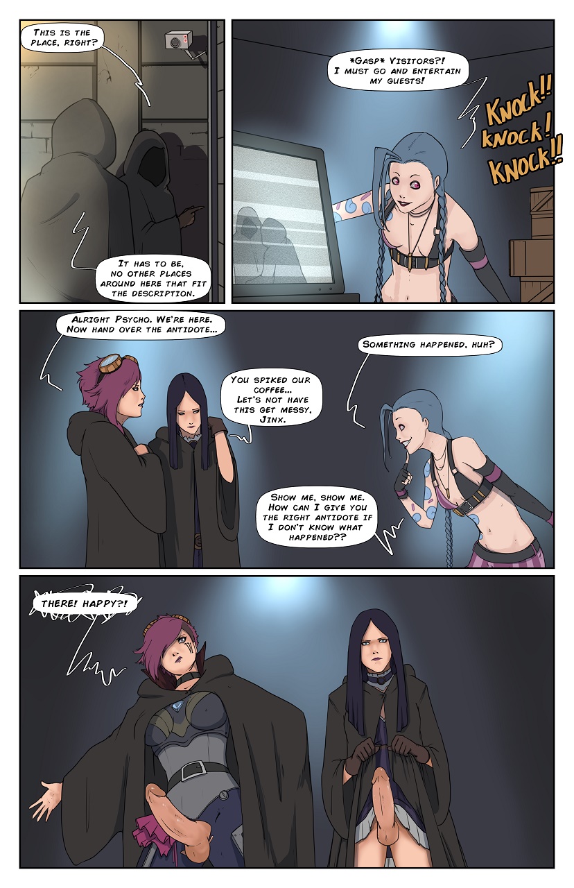 Futa Vi And Cait X Jinx Zaunderground 01