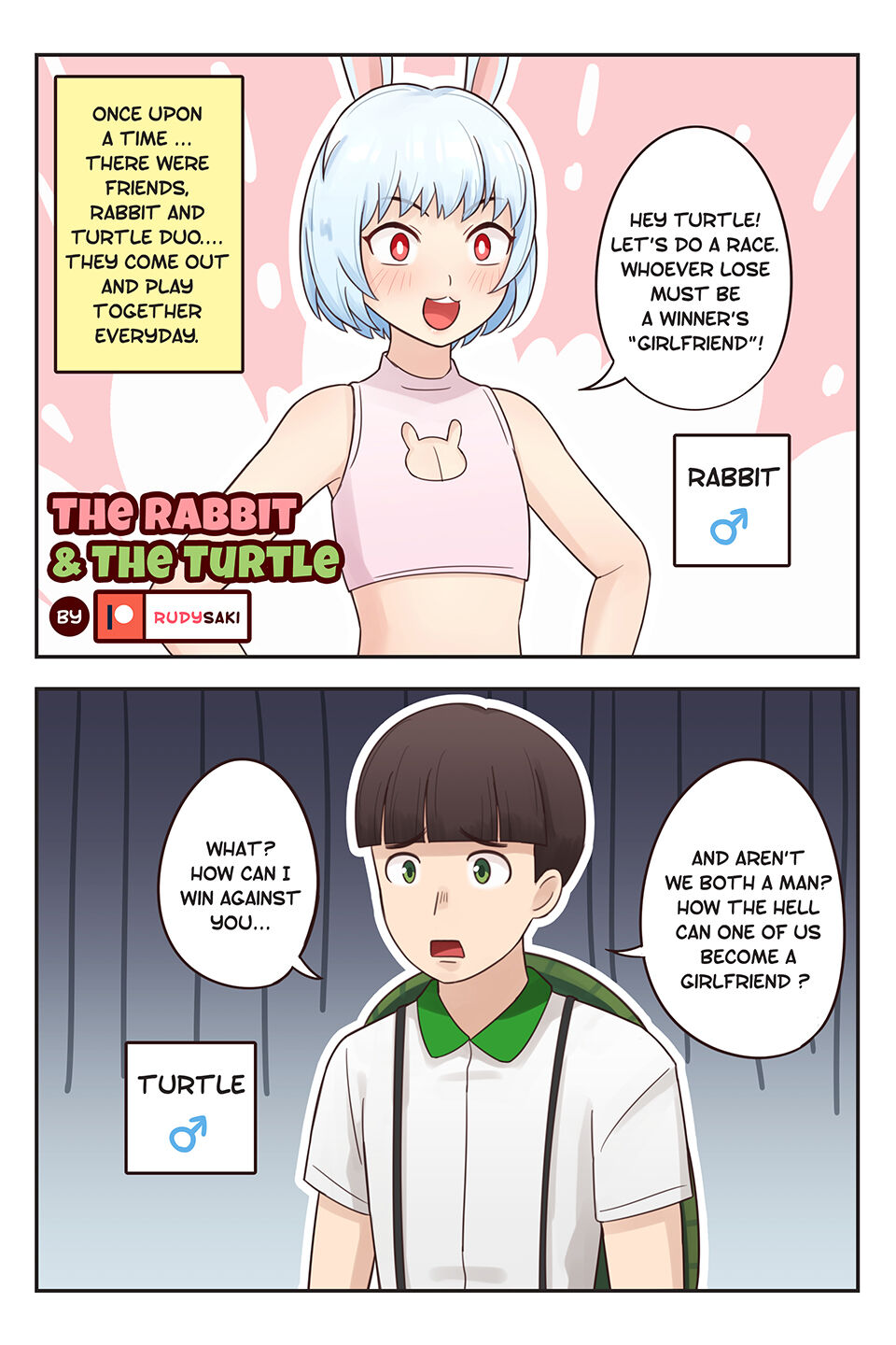 The Rabbit And The Turtle Rudysaki 01
