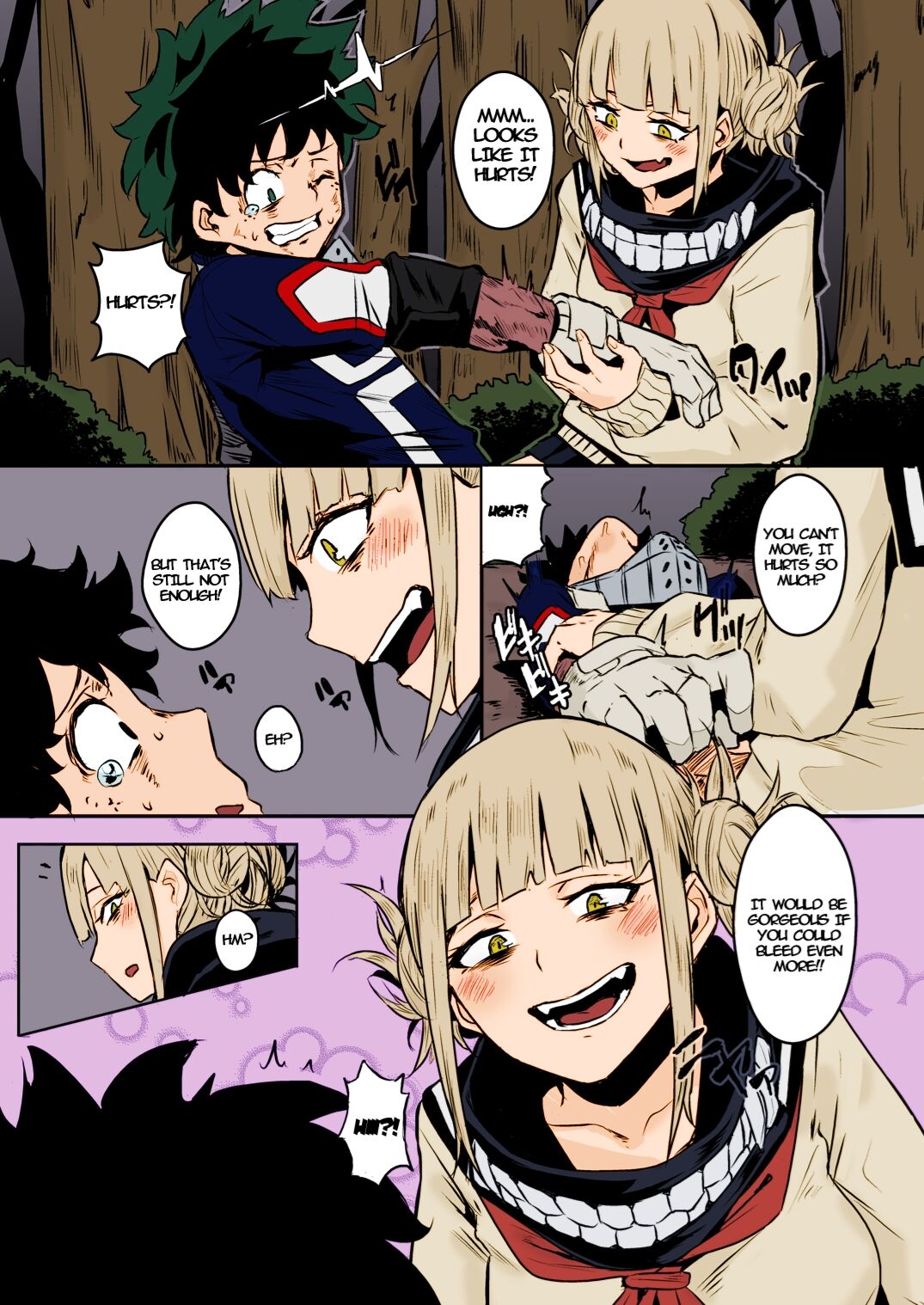 Trap Honey My Hero Academia 04