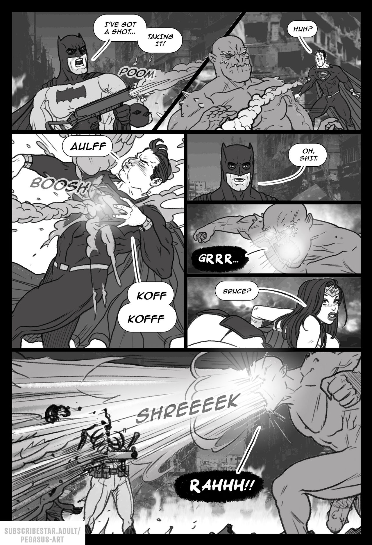 Wonder Woman Vs Doomsday Pegasus 08