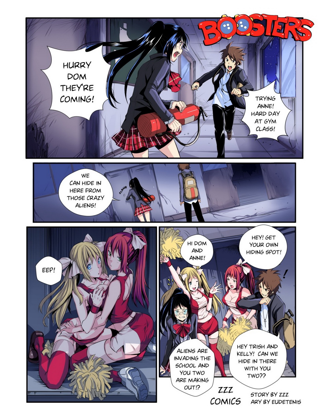 Boosters Zzz Comics 03