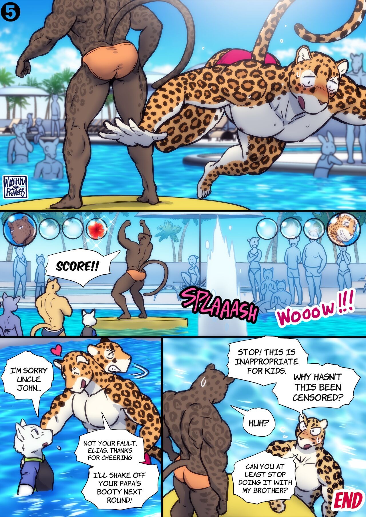 Butt Battle Maririn Finding Family Extra 05