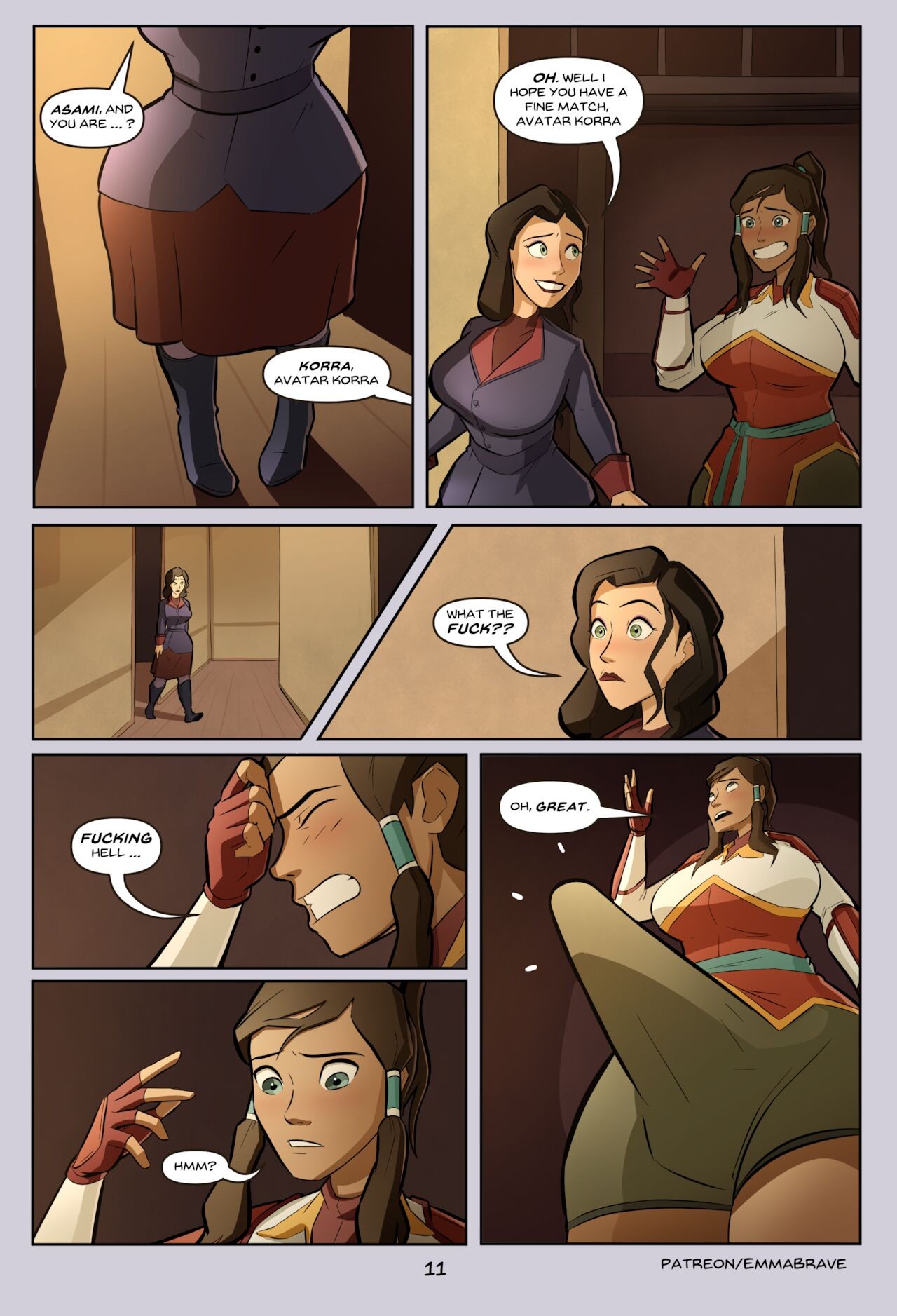 Korra Book One Emmabrave 11