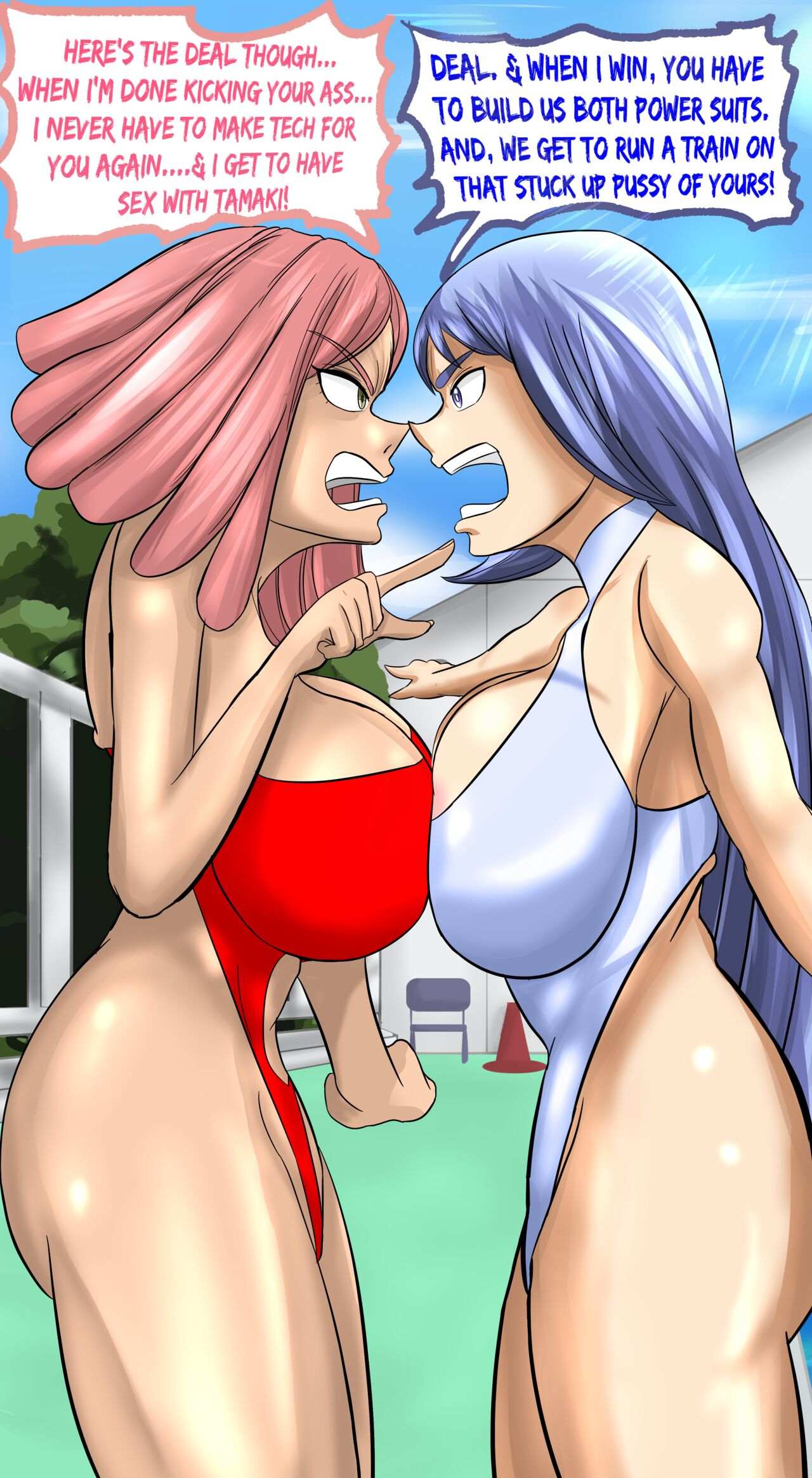 My Hero Academia – Mei Vs Nejire 15