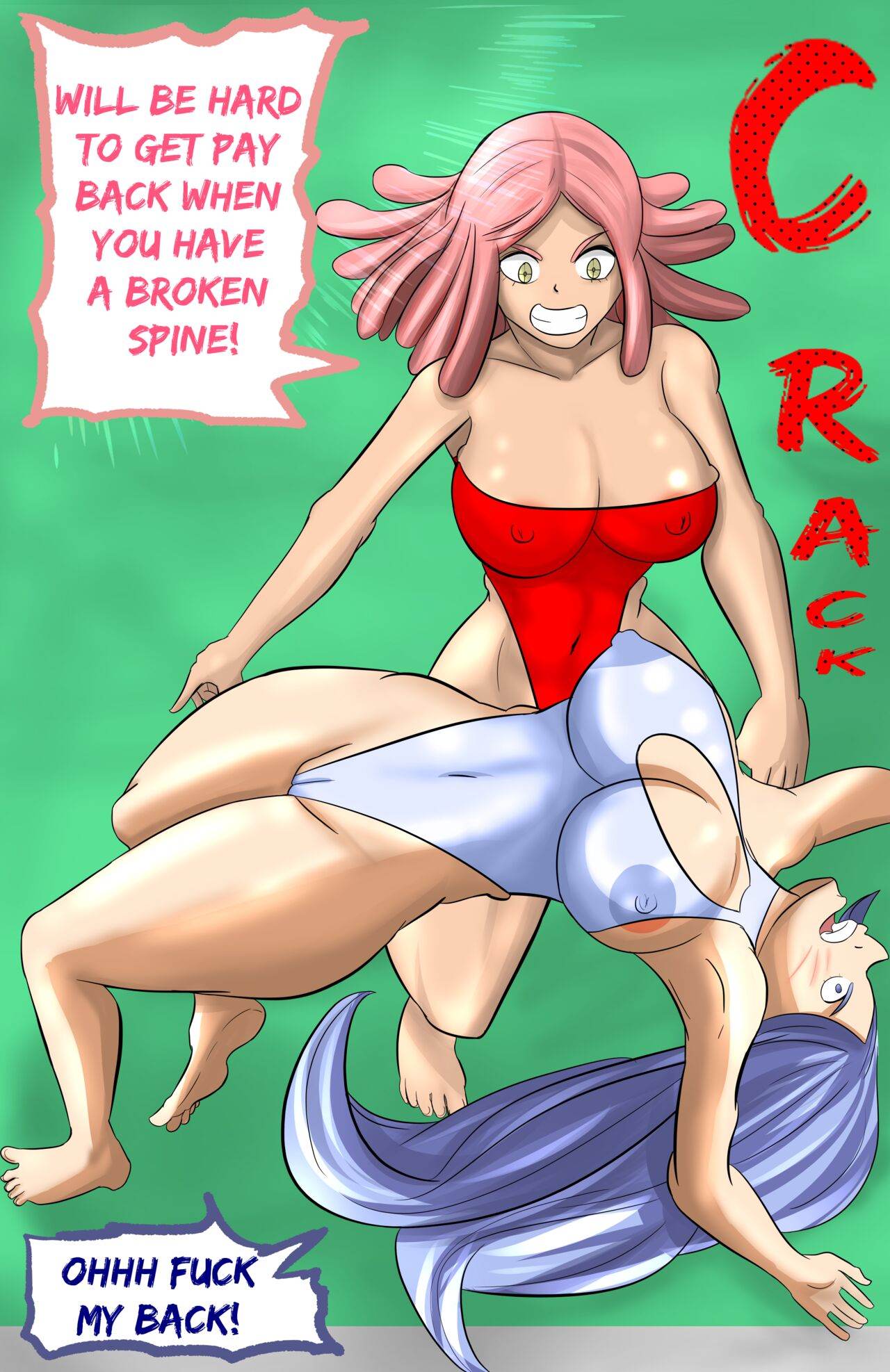 My Hero Academia – Mei Vs Nejire 19