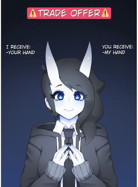 Your Oni Gf’s Trade Offer – Ahegaokami