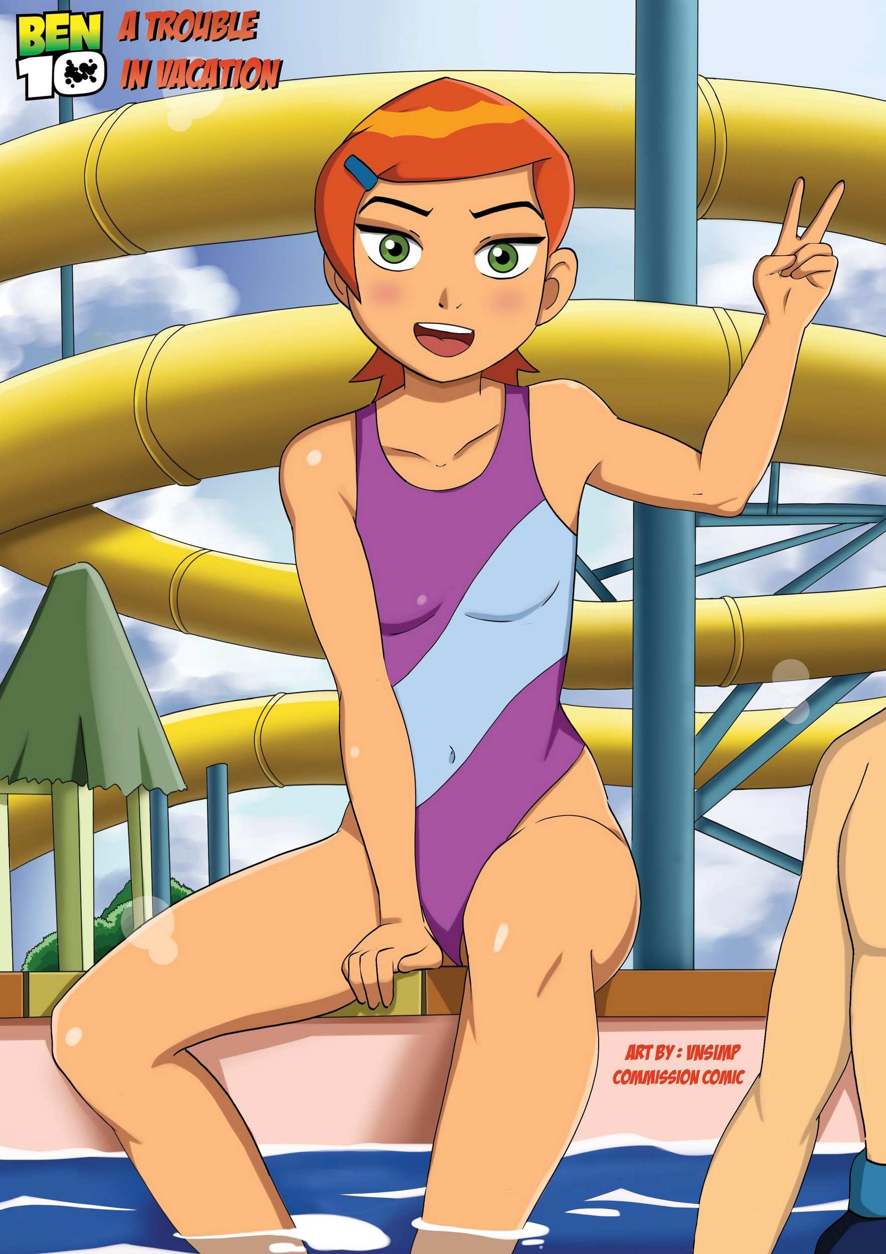 A Trouble In Vacation Vn Simp 1