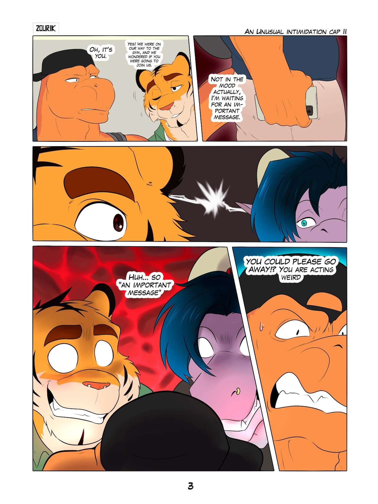 An Unusual Intimidation Zourik 04