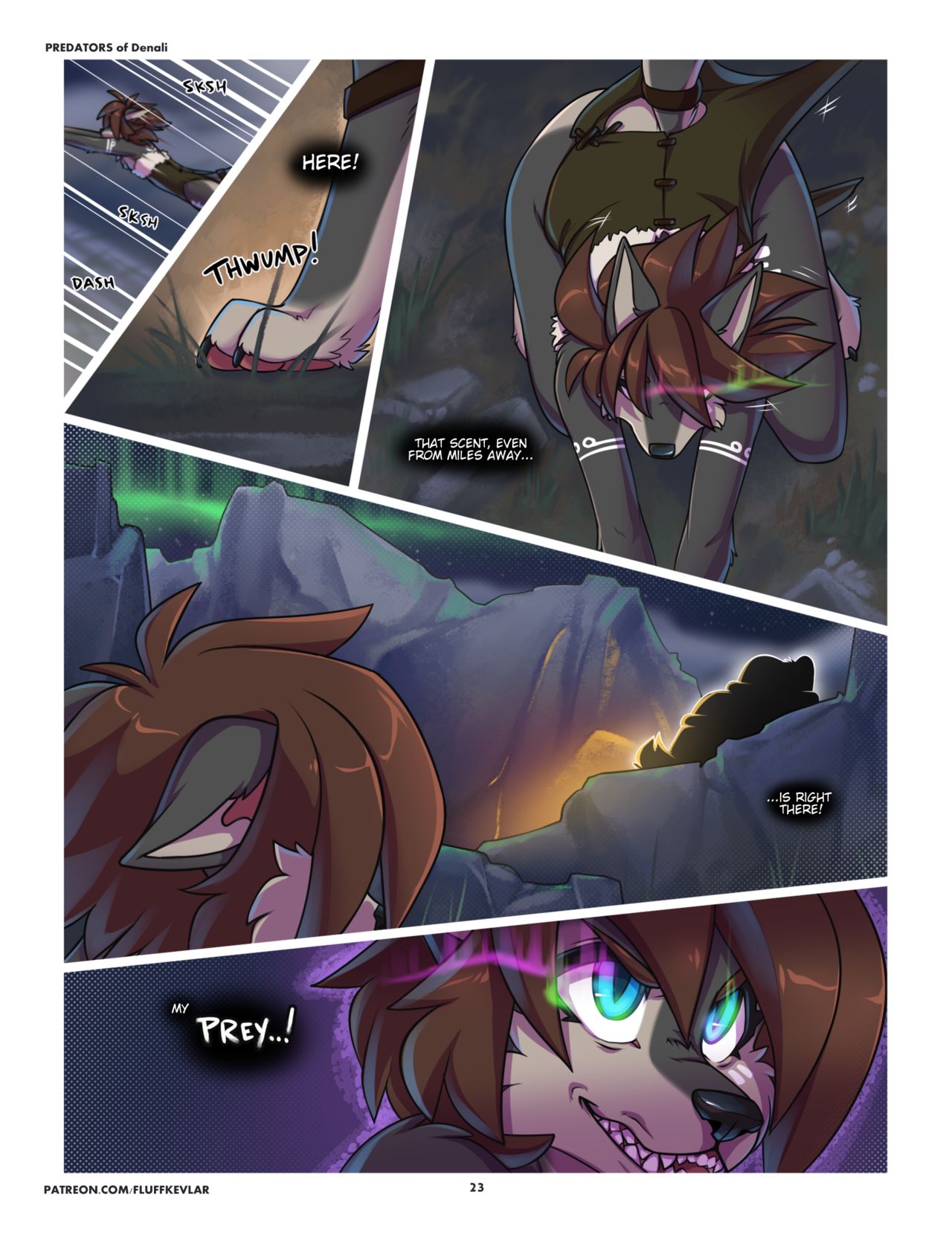 Predators Of Denali Fluff Kevlar 23