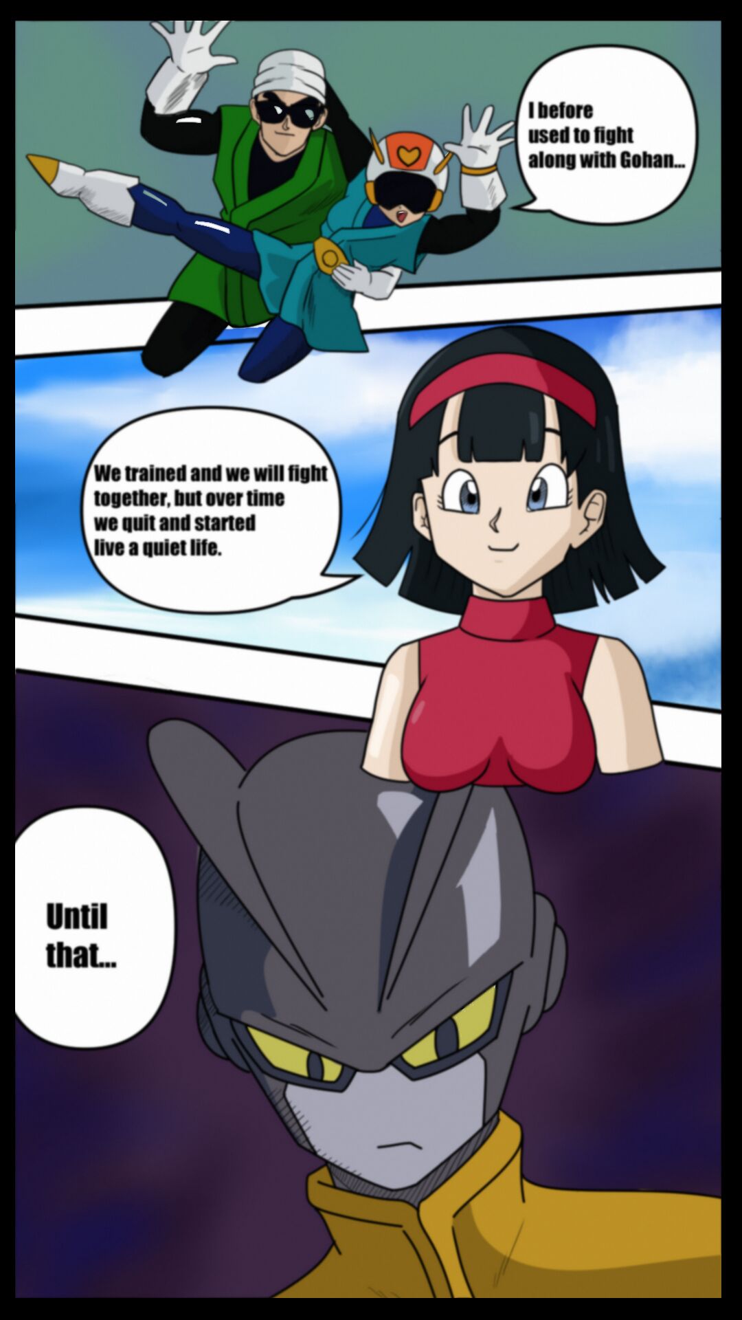 Videl Training Dragon Ball Super 02