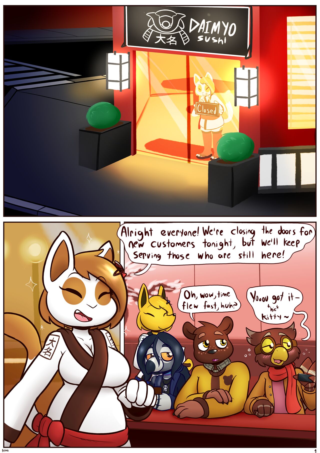 Closing Hours Feline Gamer 02