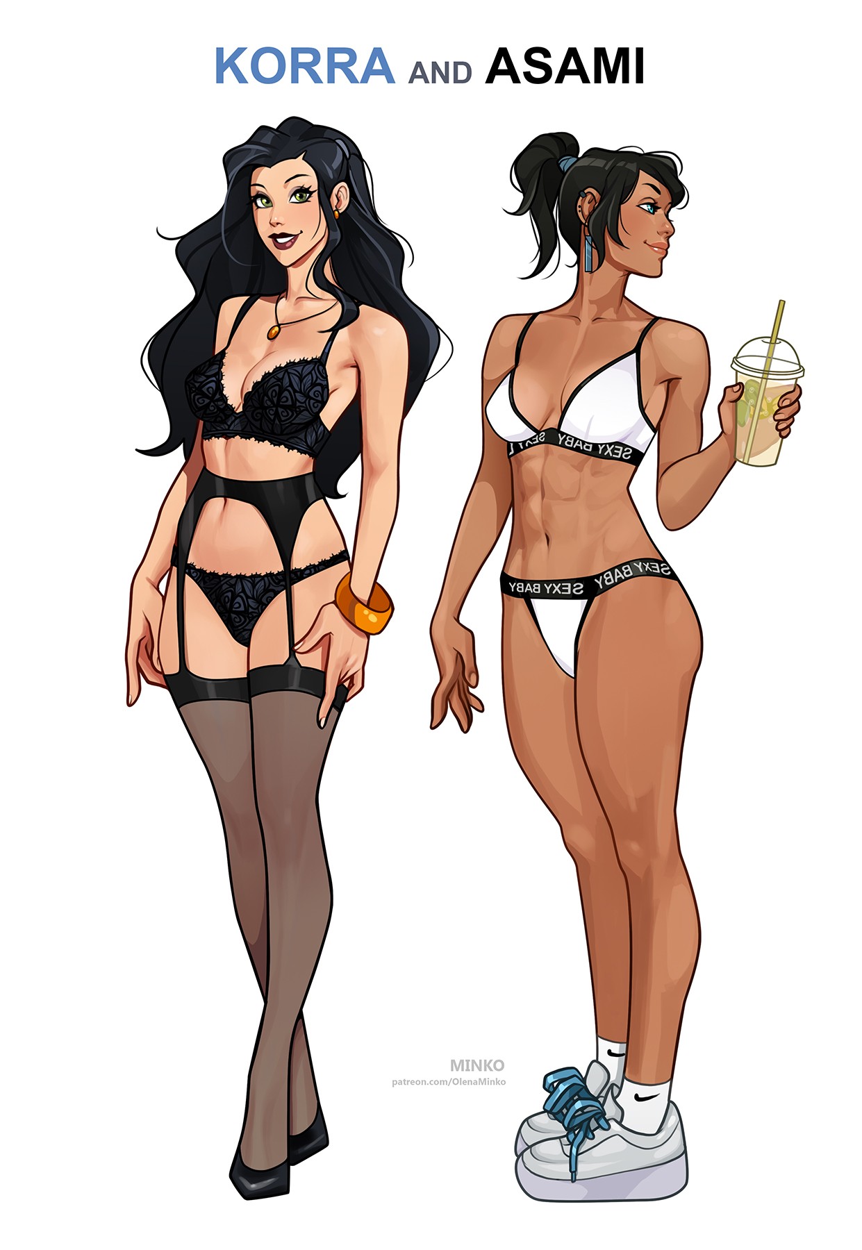 Korra And Asami Office Story Olena Minko 15