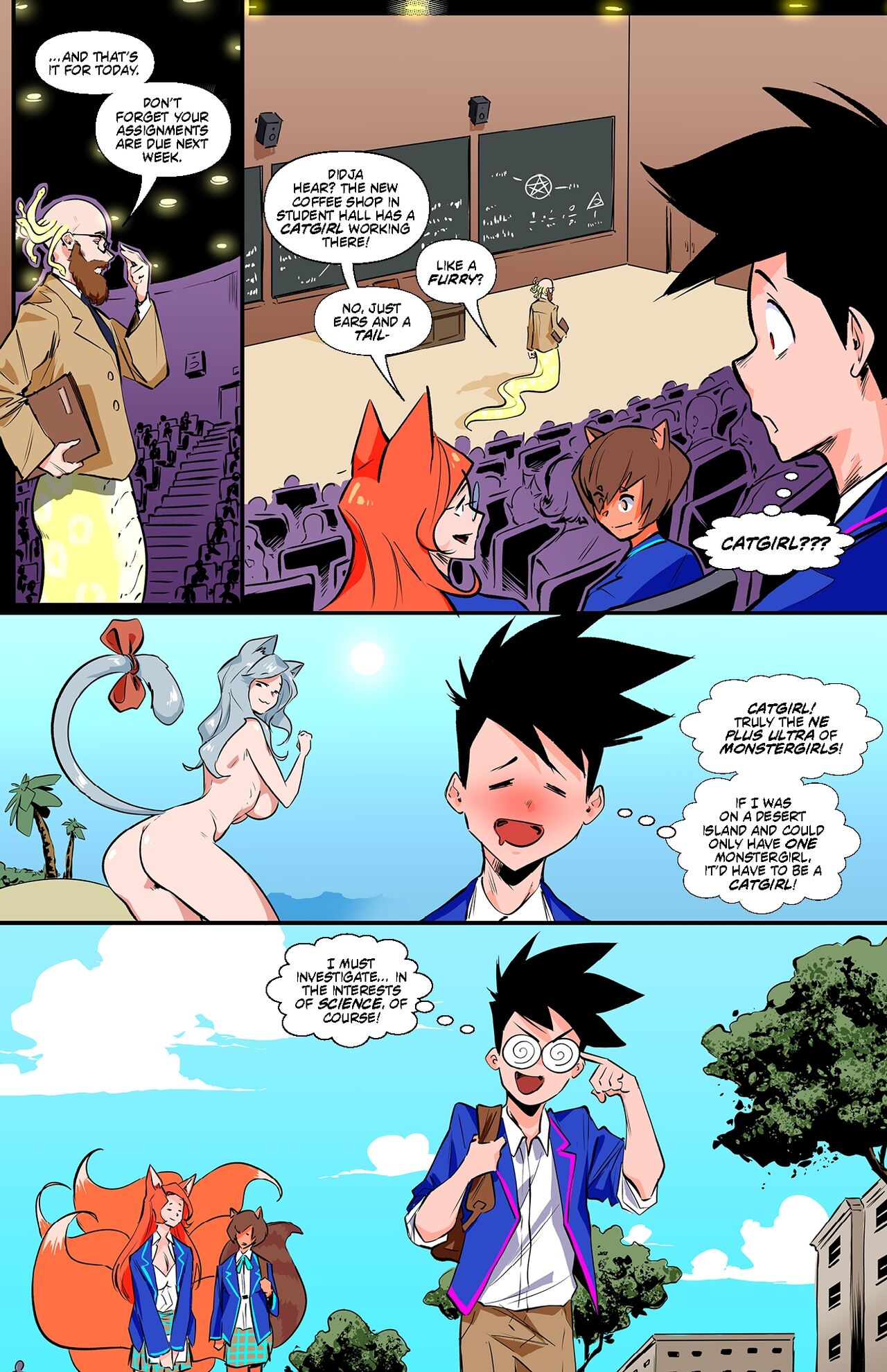 Monster Girl Academy 14 Worky Zark 02