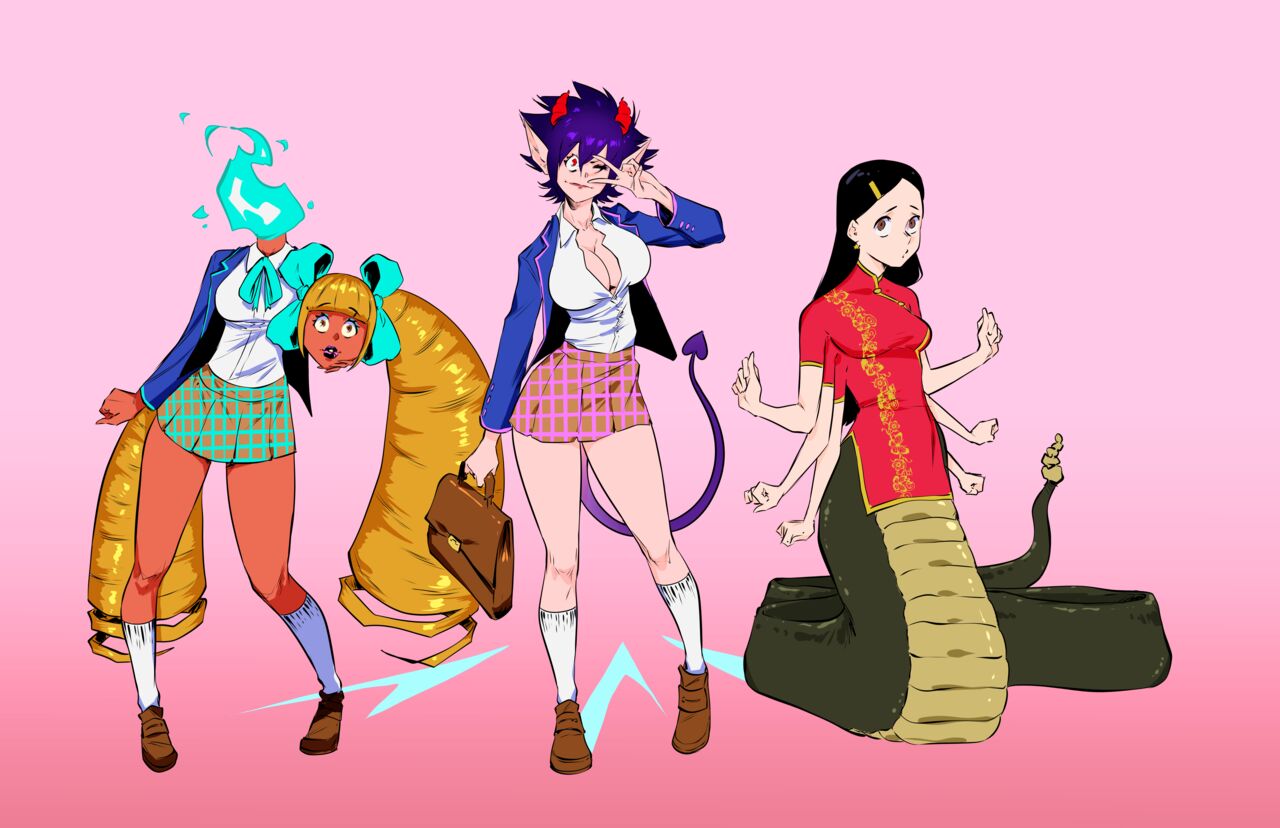 Monster Girl Academy 6 Worky Zark 01