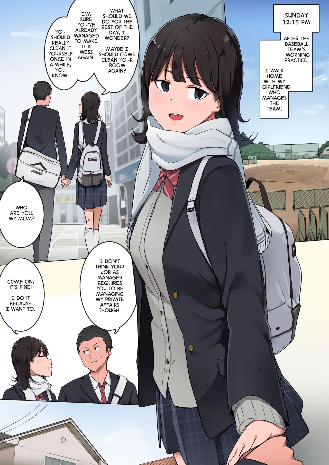 The Days I Spend After Club Practice With My Girlfriend Wakamatsu 05