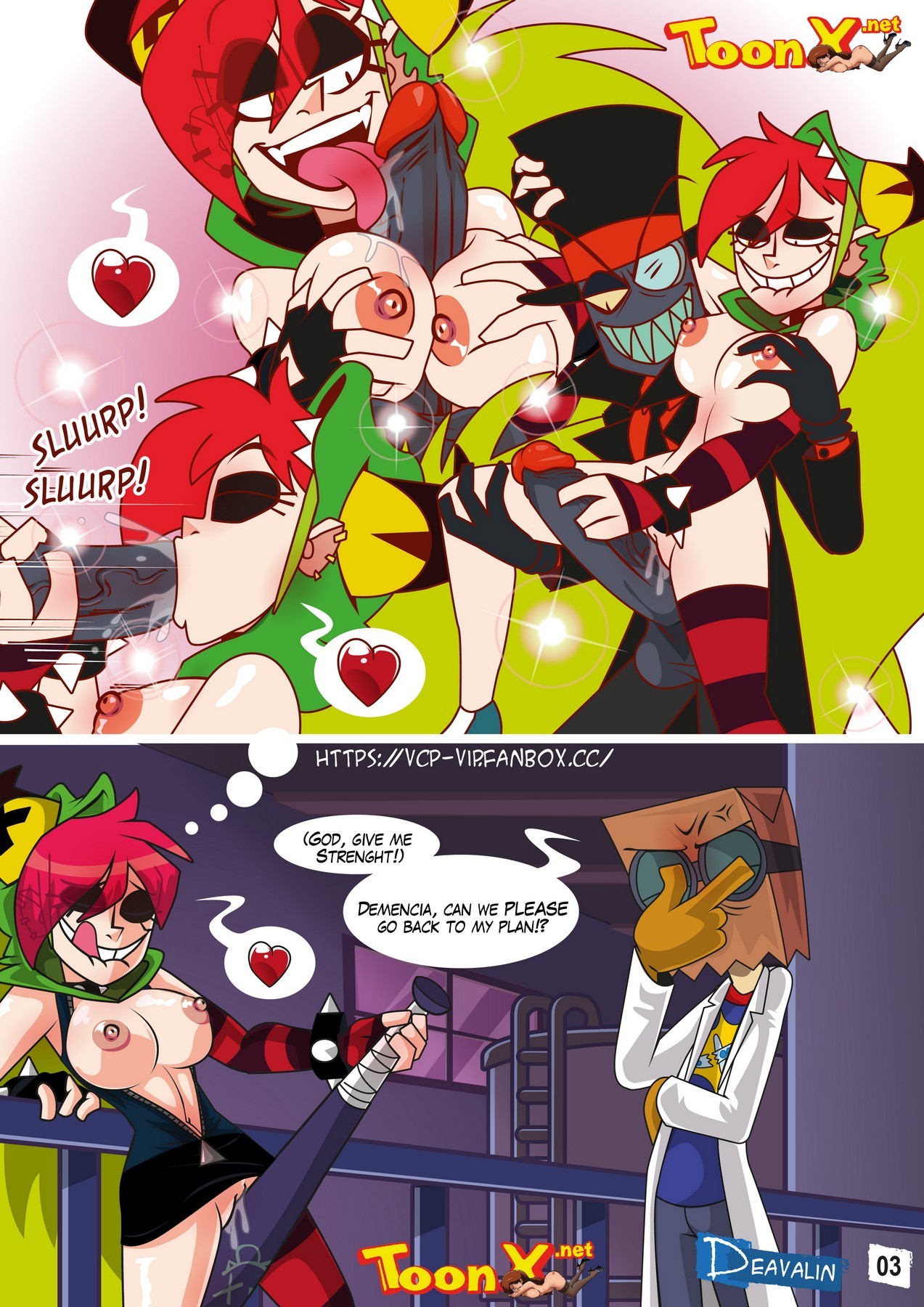 Villainous Miss Heed Deavalin 04