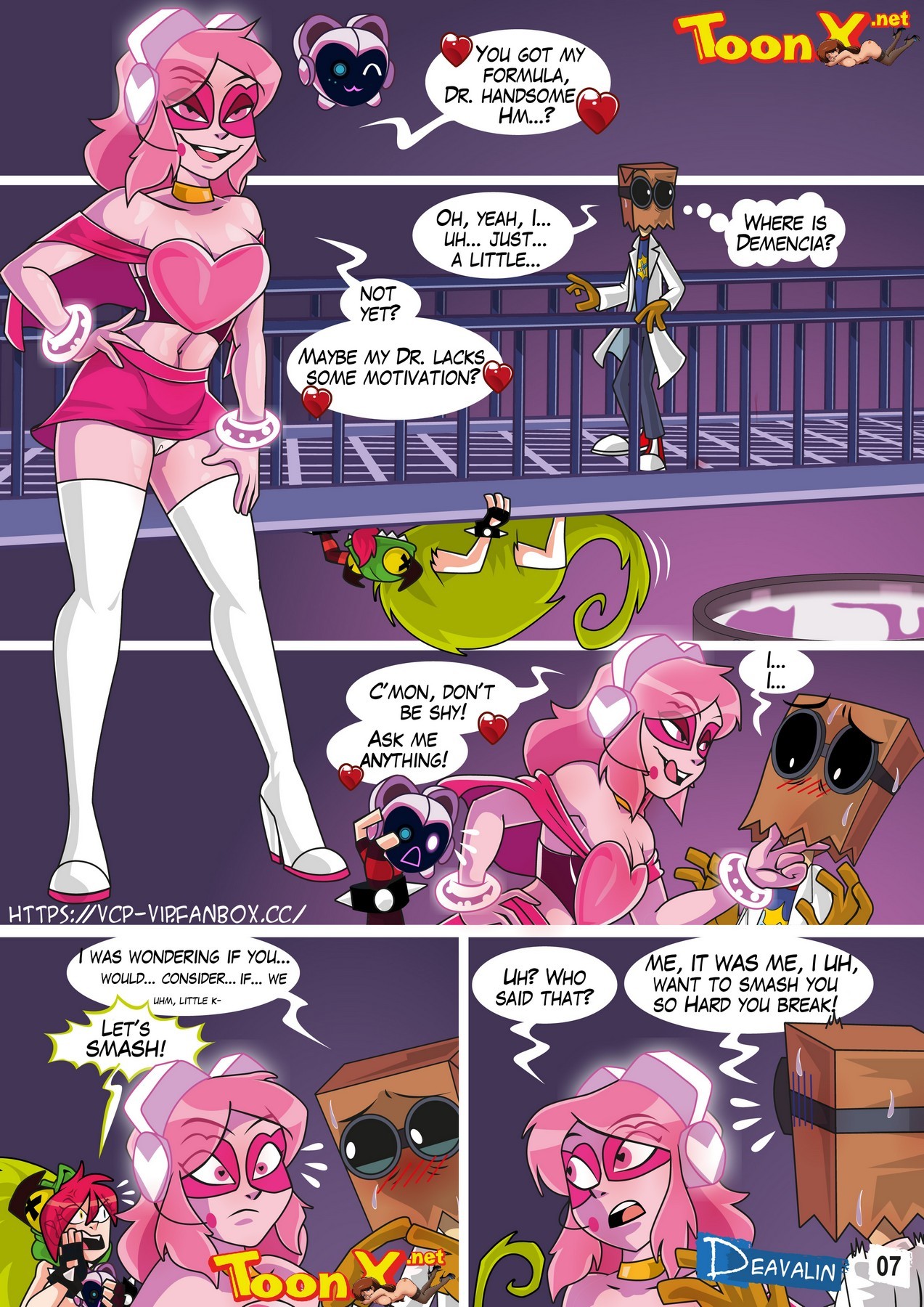 Villainous Miss Heed Deavalin 08