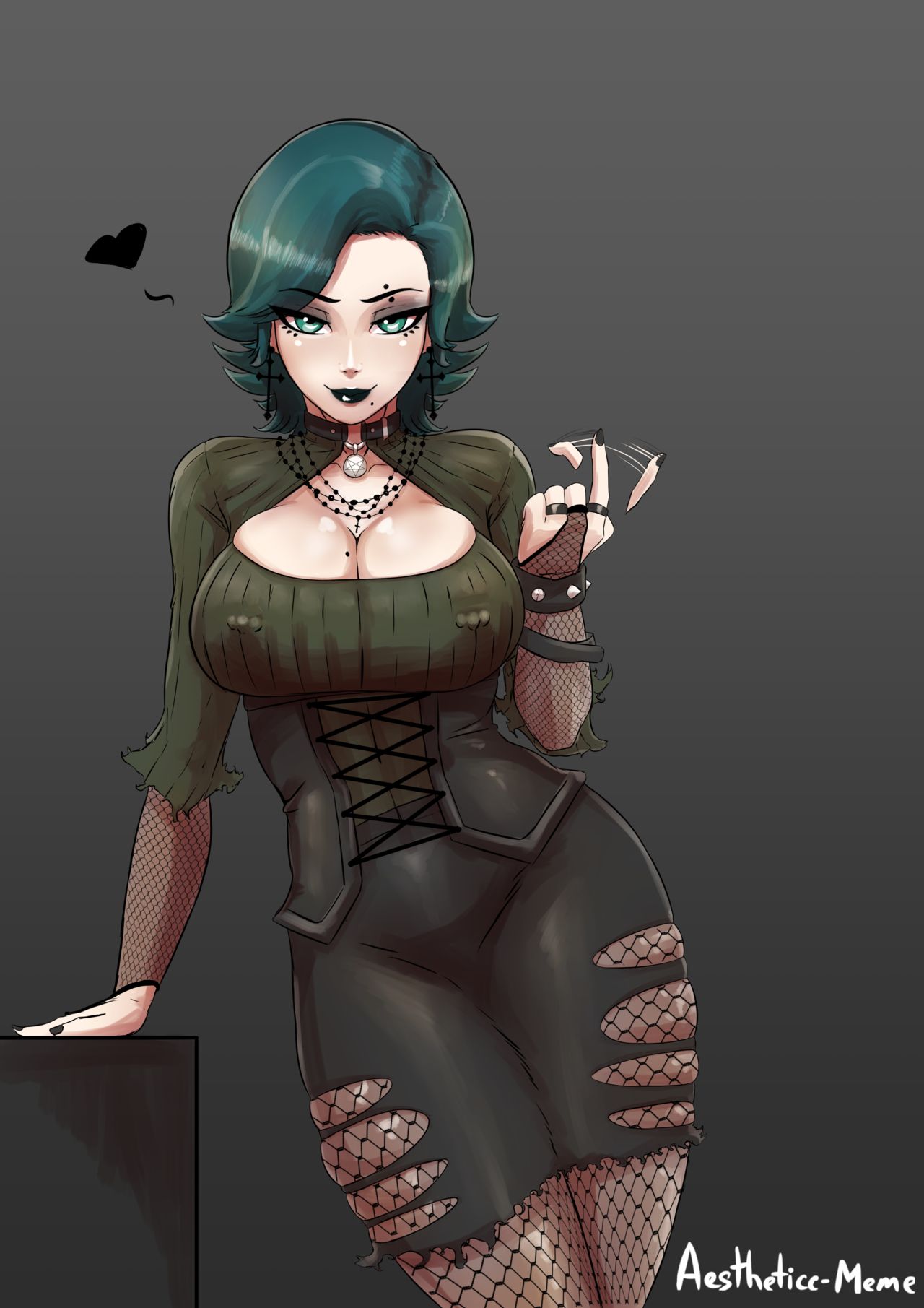 Goth Nora Aestheticc Meme 03